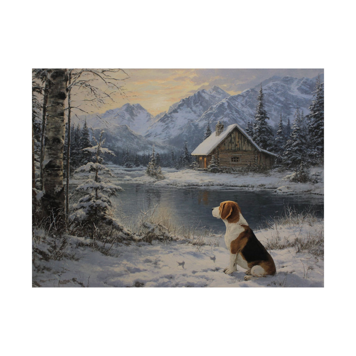 Beagle 7- Winter Whiskers Collection