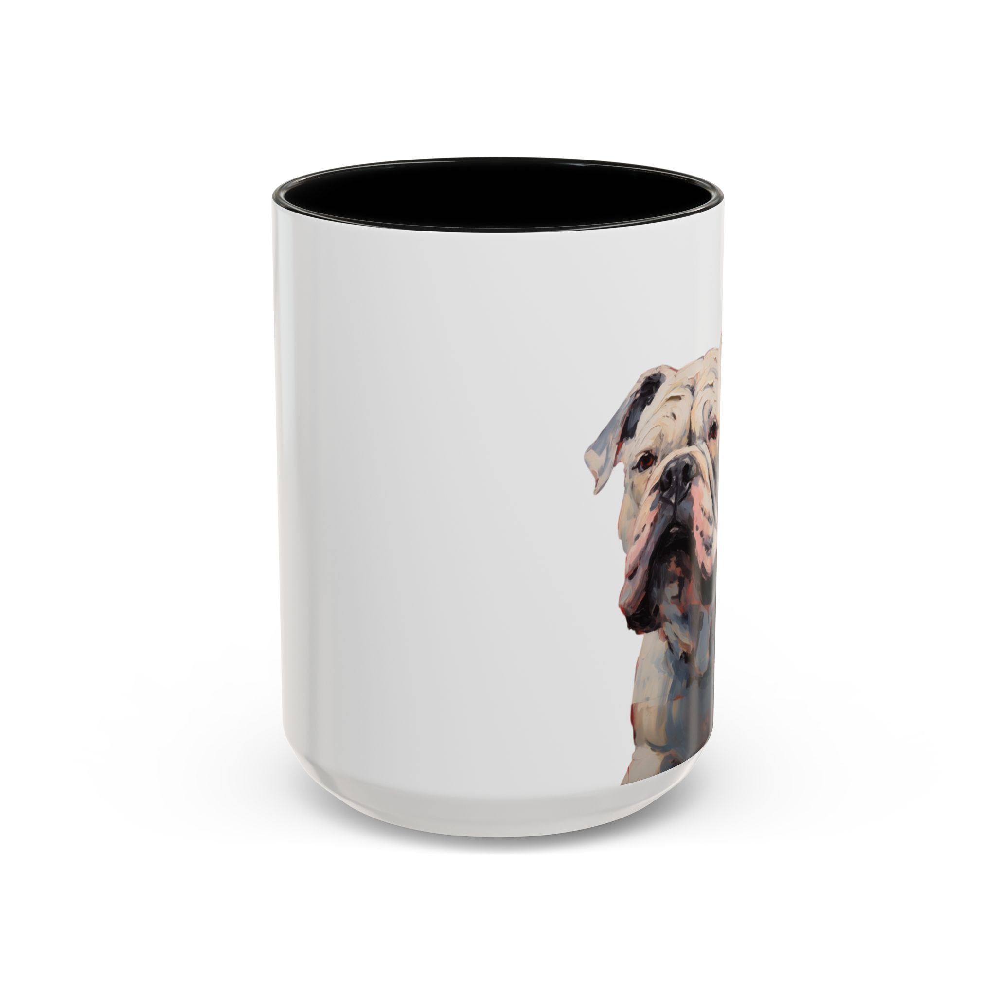 Abstract Collection Bulldog Mug