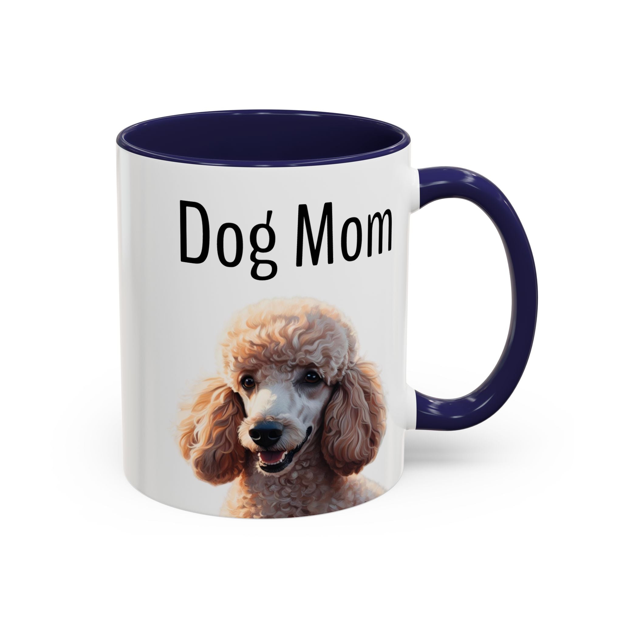 'Dog Mom' Poodle Mug