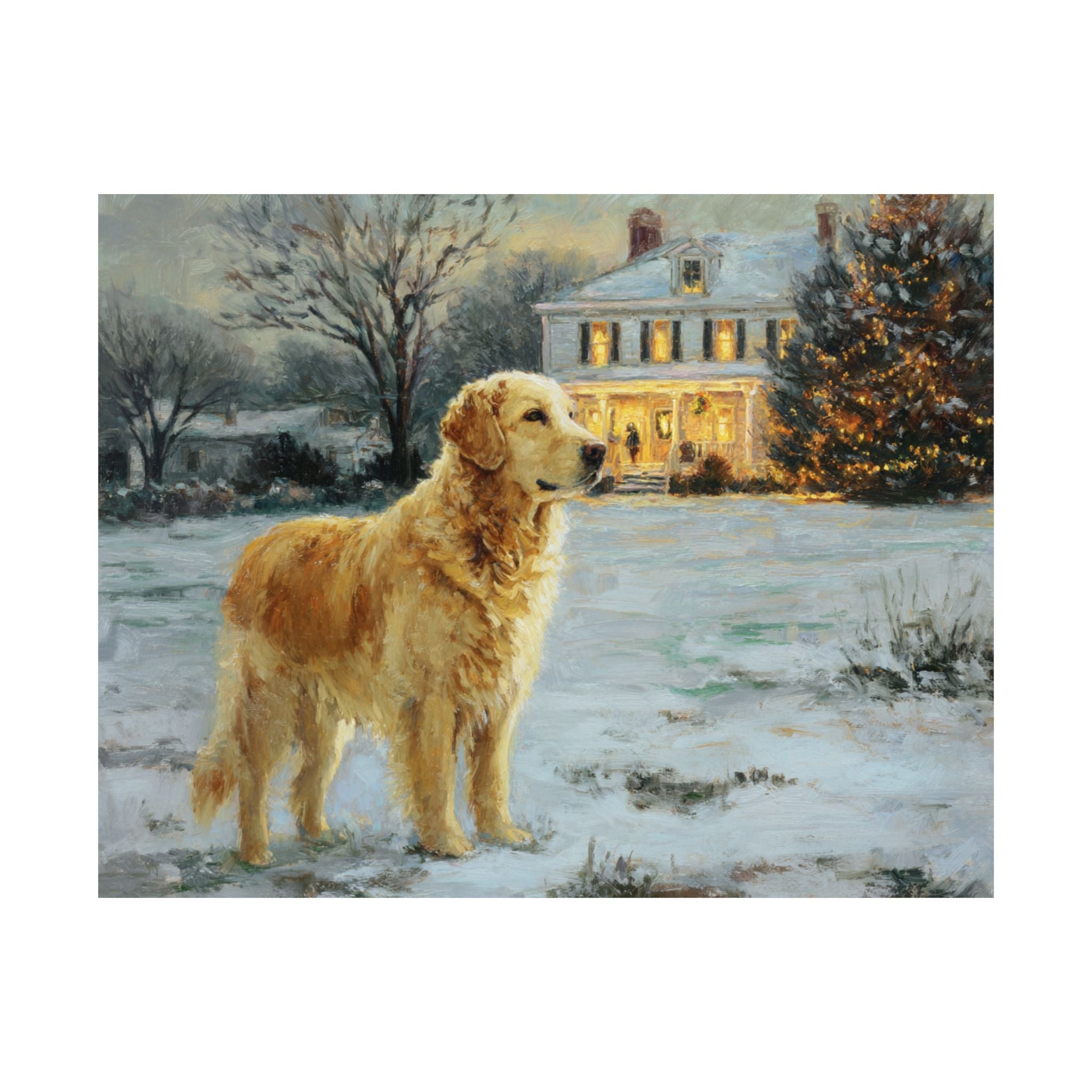 Golden Retriever 11- Home for the Holidays Collection