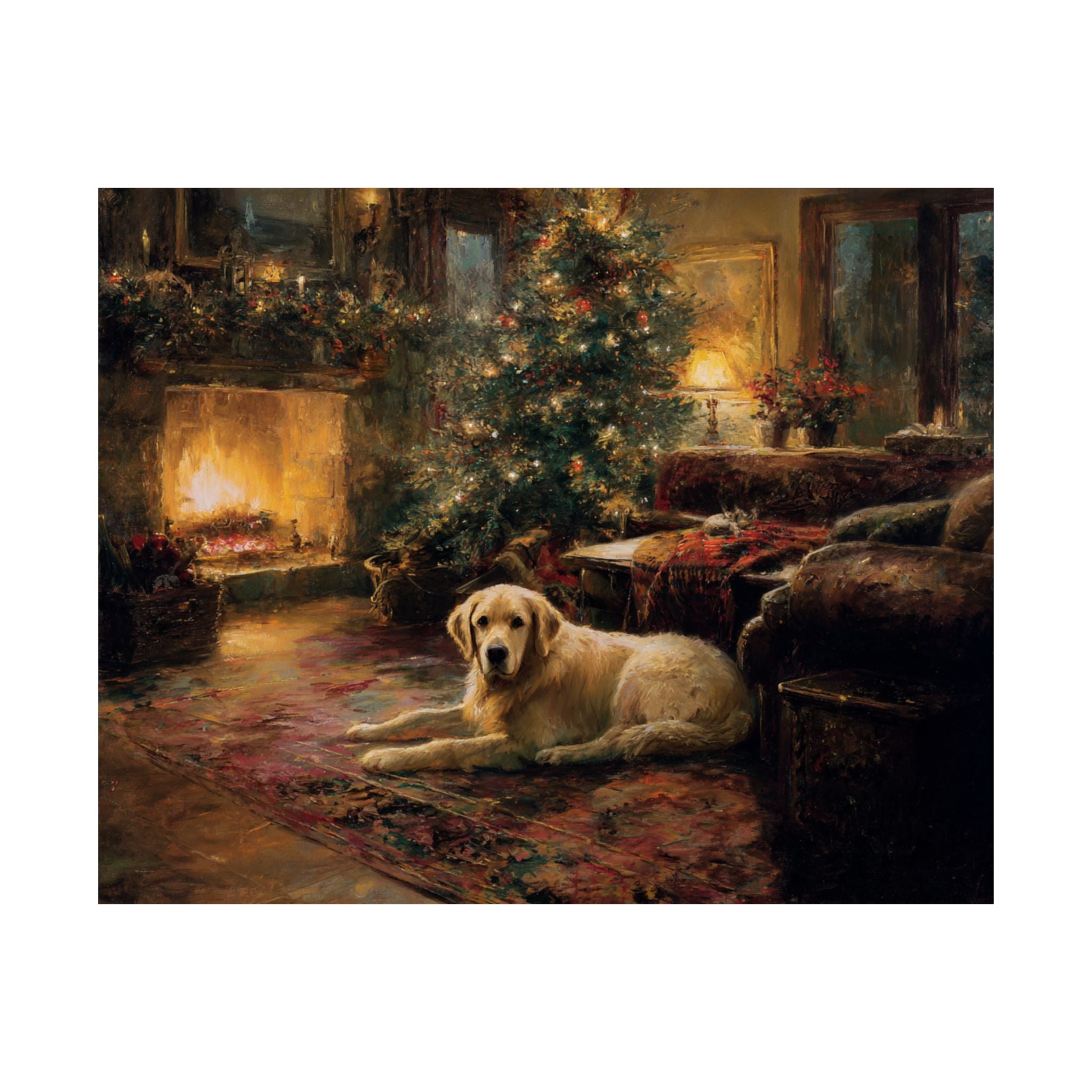 Golden Retriever 6- Cozy Christmas Collection