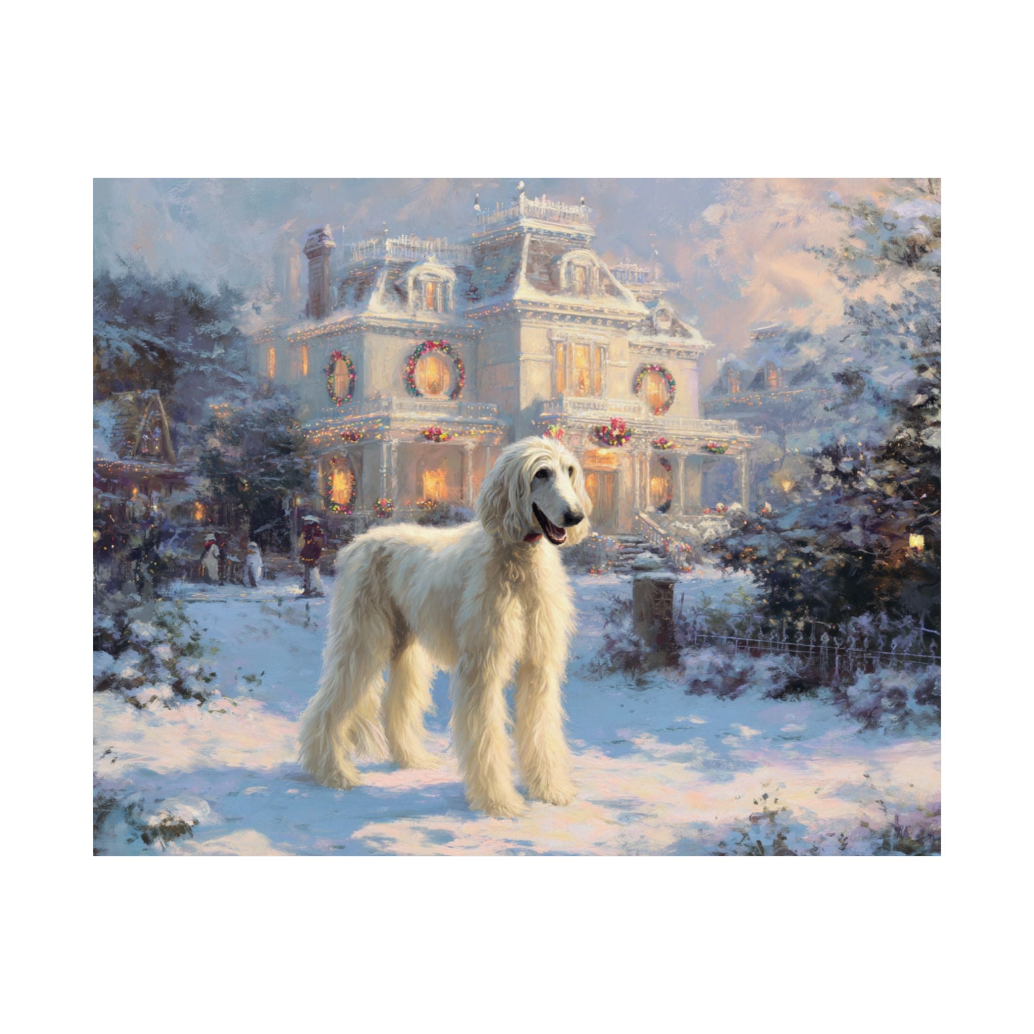 Afghan Hound 3- Home for the Holidays Collection