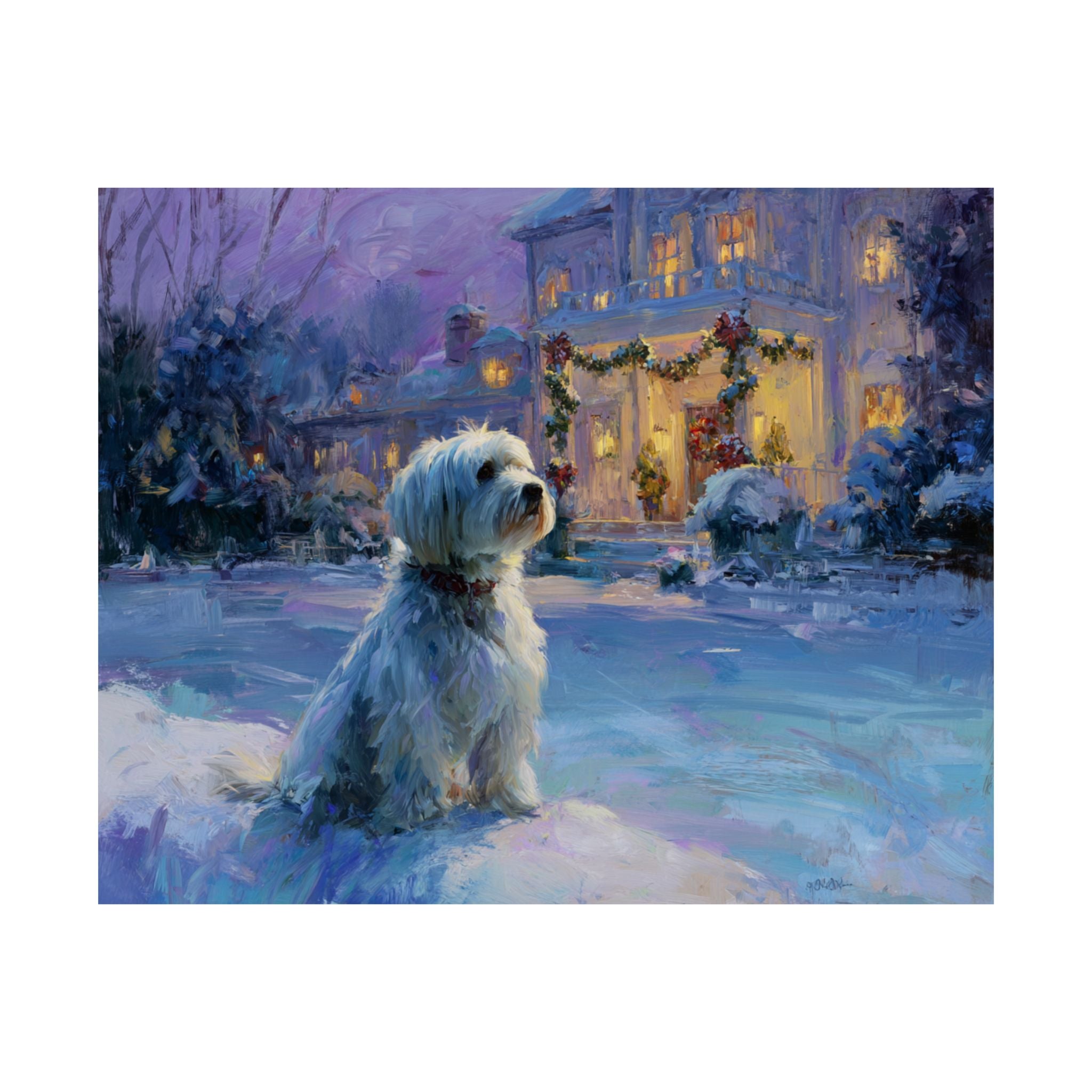 Maltese 1- Home for the Holidays Collection