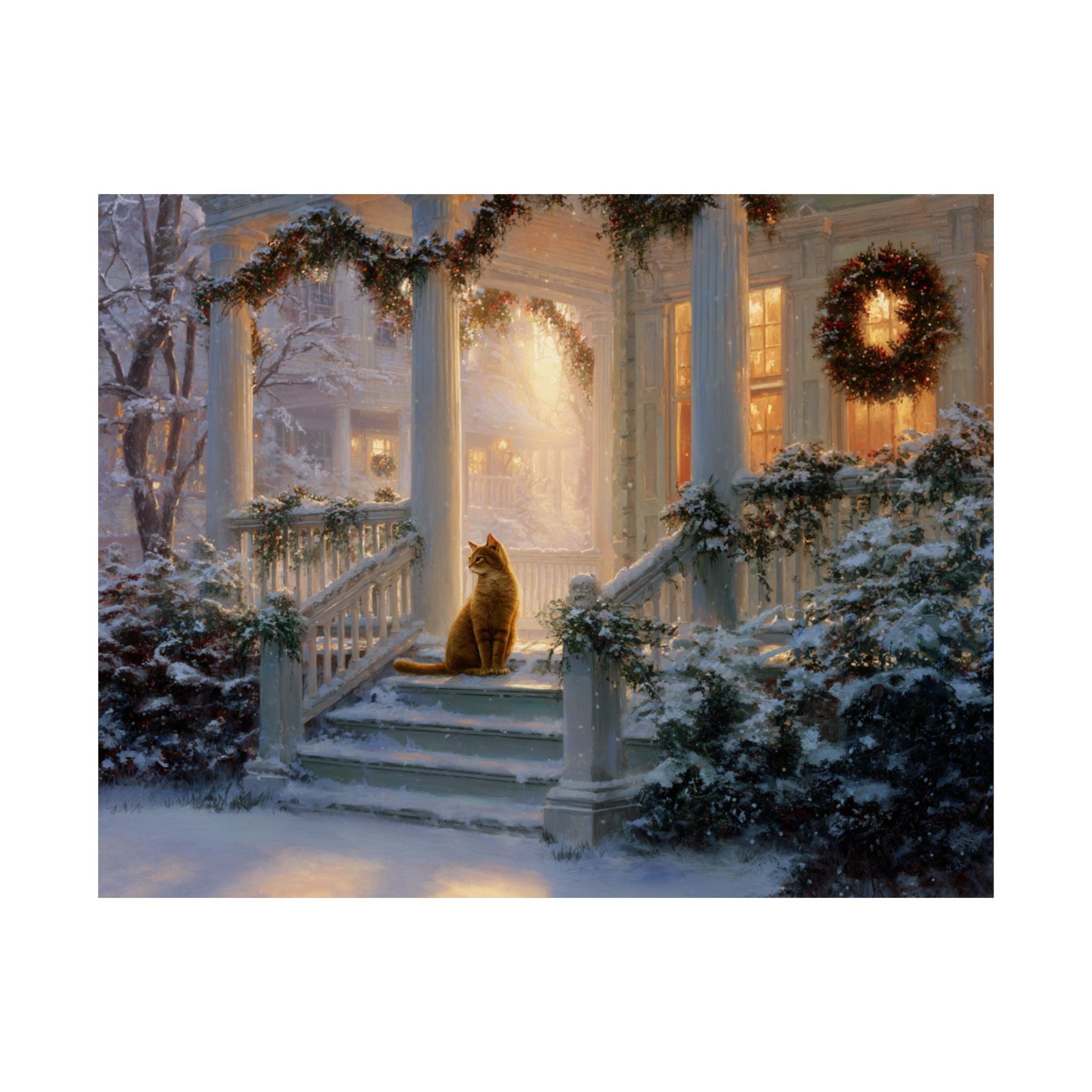 Burmese Cat 3- Home for the Holidays Collection