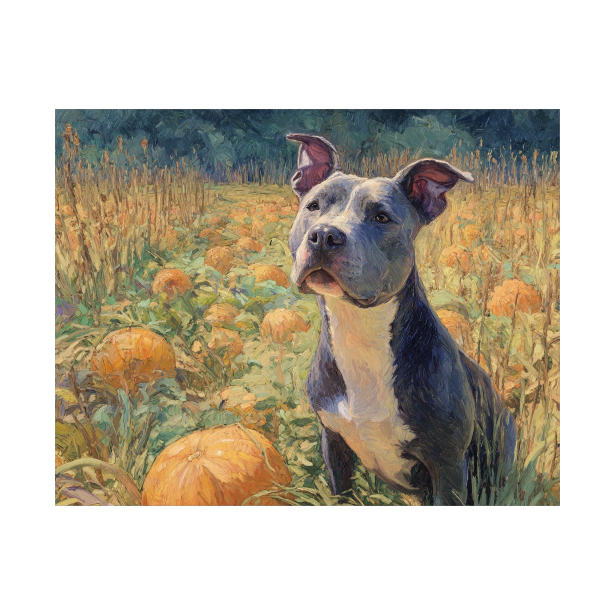 Pit Bull 4- Pumpkin Patch Collection