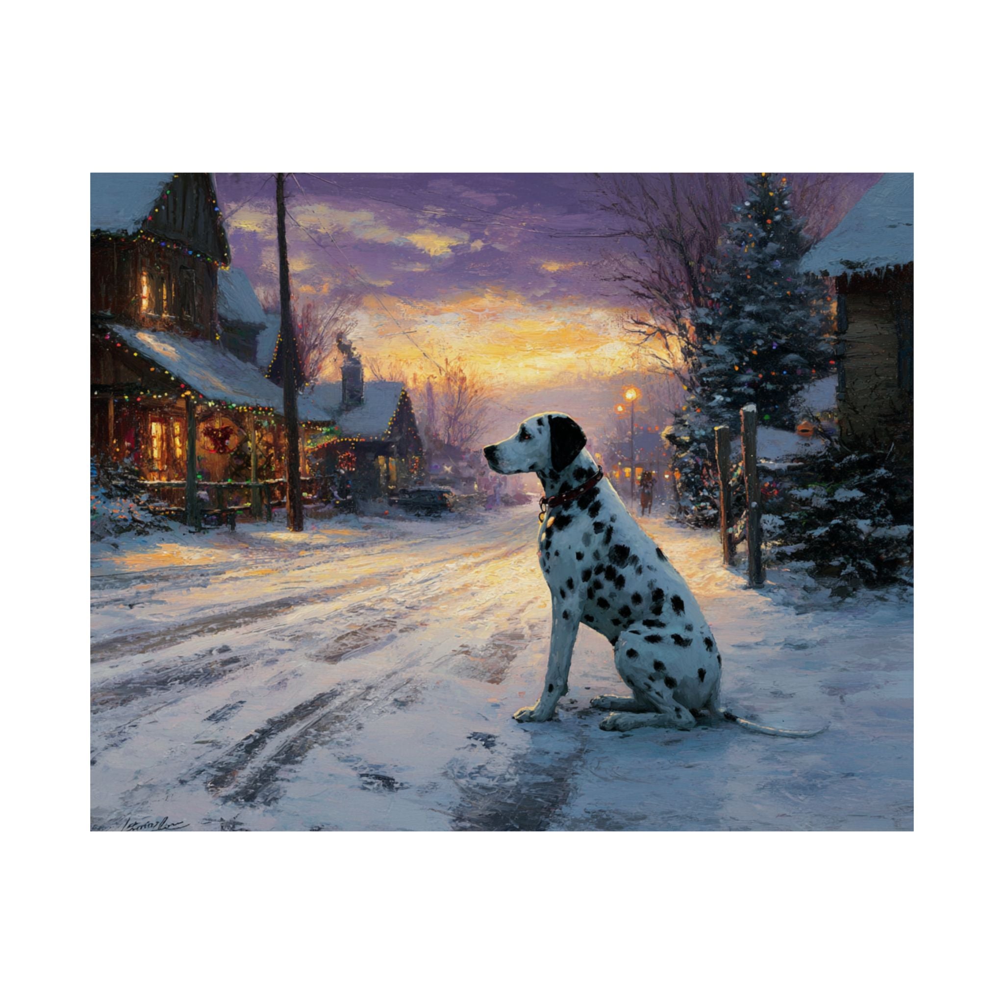 Dalmatian 1- Home for the Holidays Collection