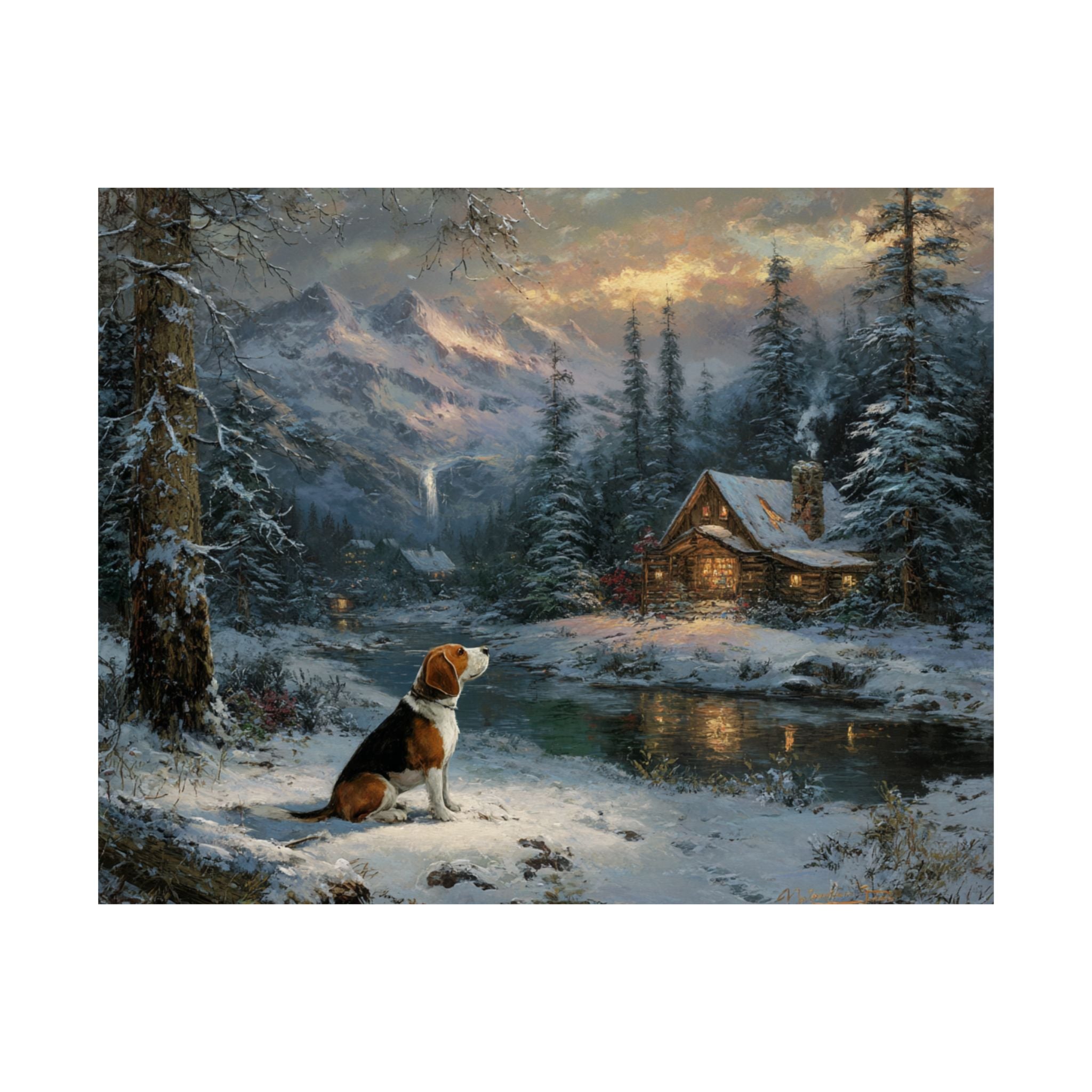 Beagle 4- Winter Whiskers Collection