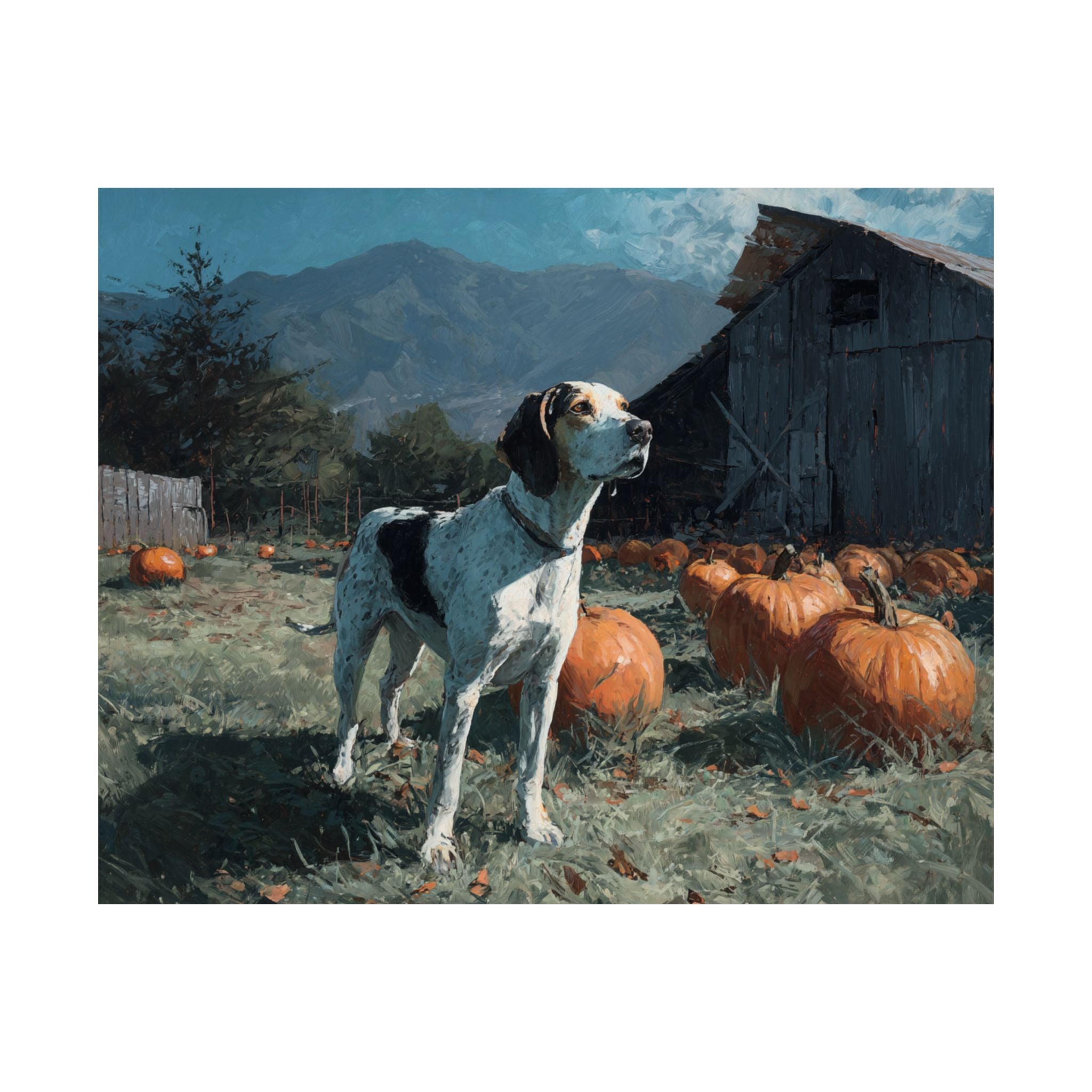 Hound Dog 1- Pumpkin Patch Collection