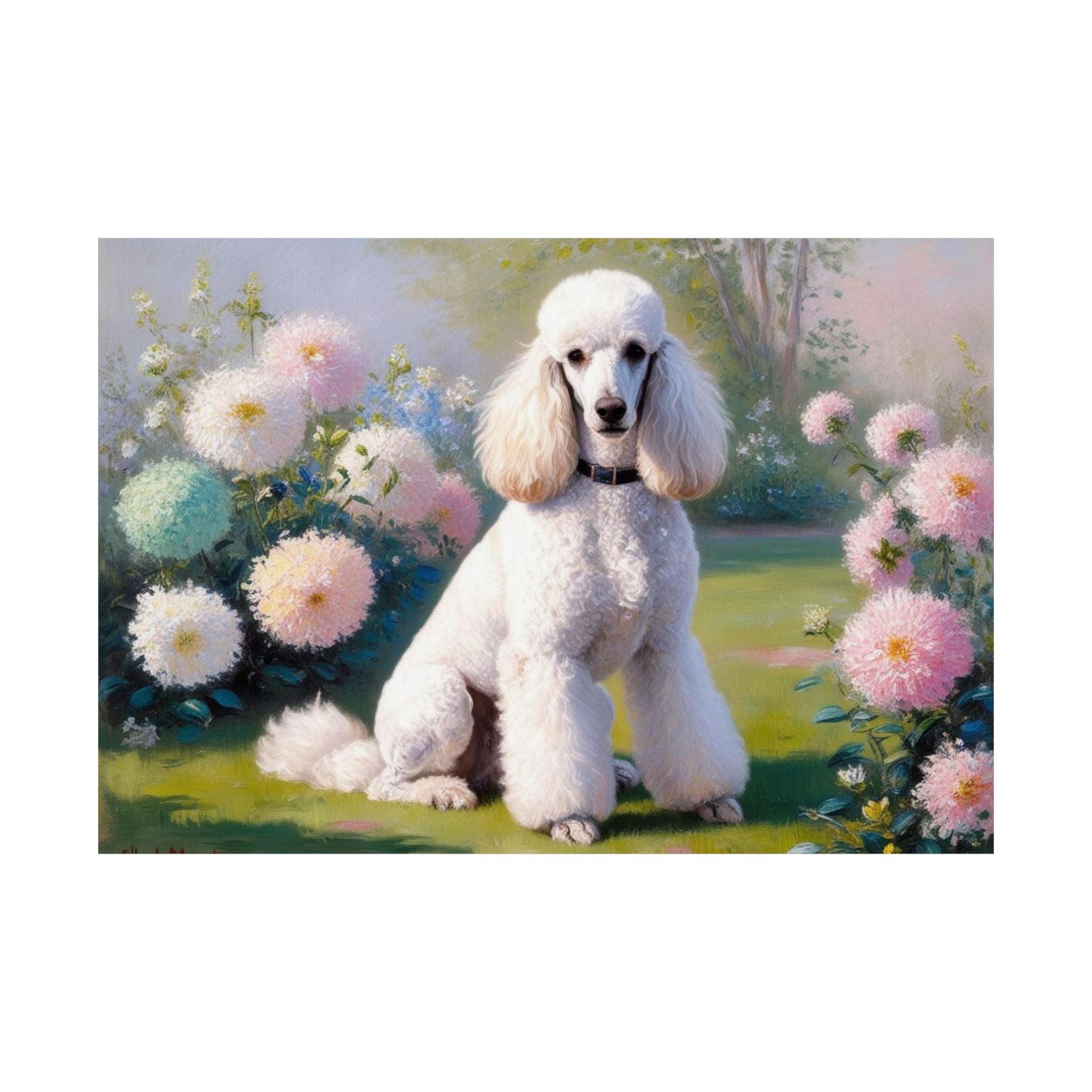 Poodle 1- Garden Collection