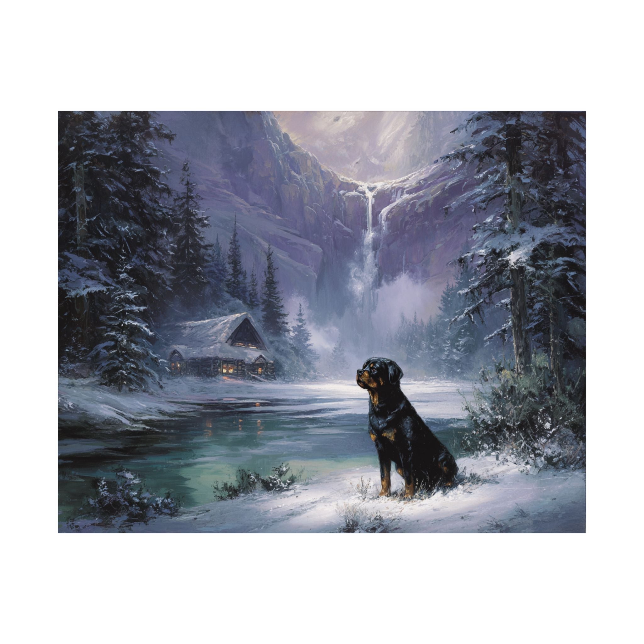 Rottweiler 4- Winter Whiskers Collection