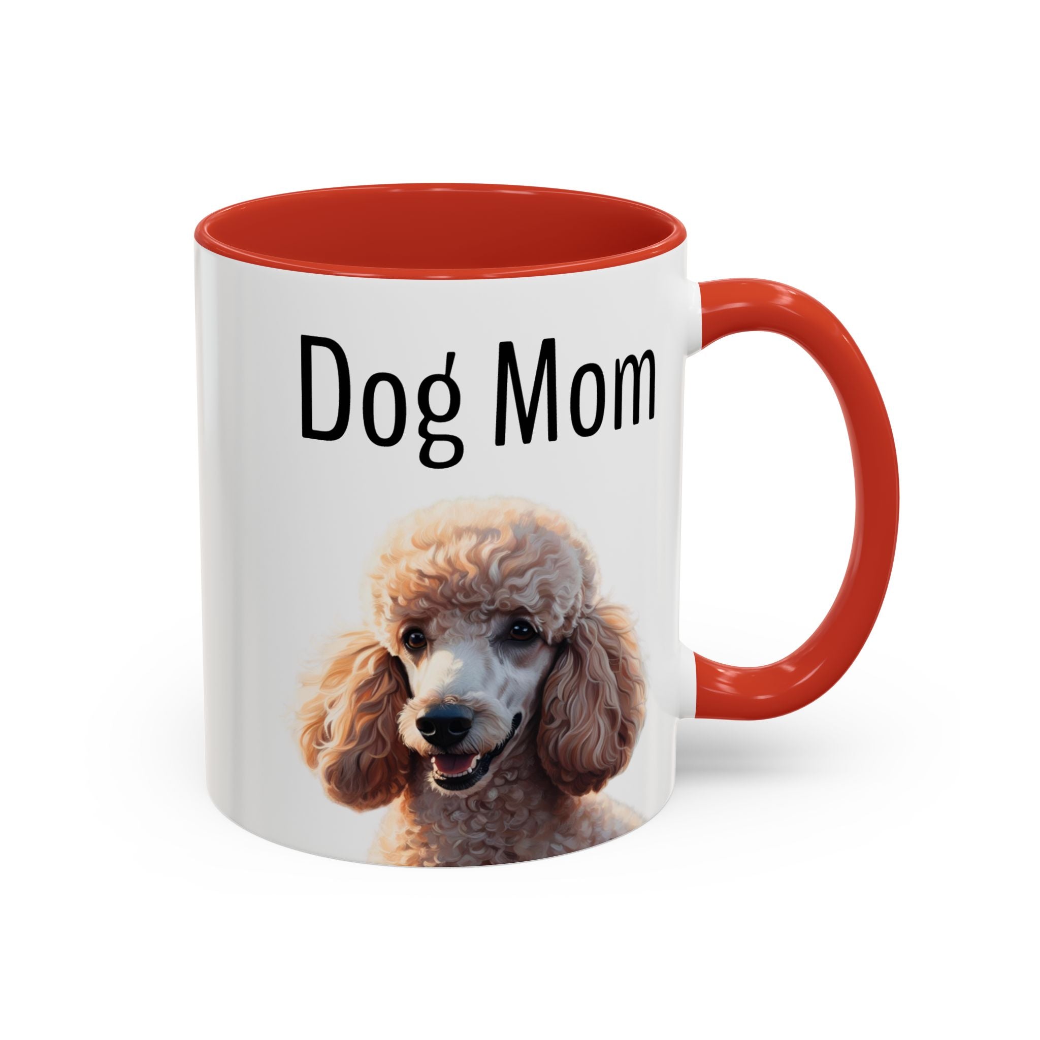 'Dog Mom' Poodle Mug