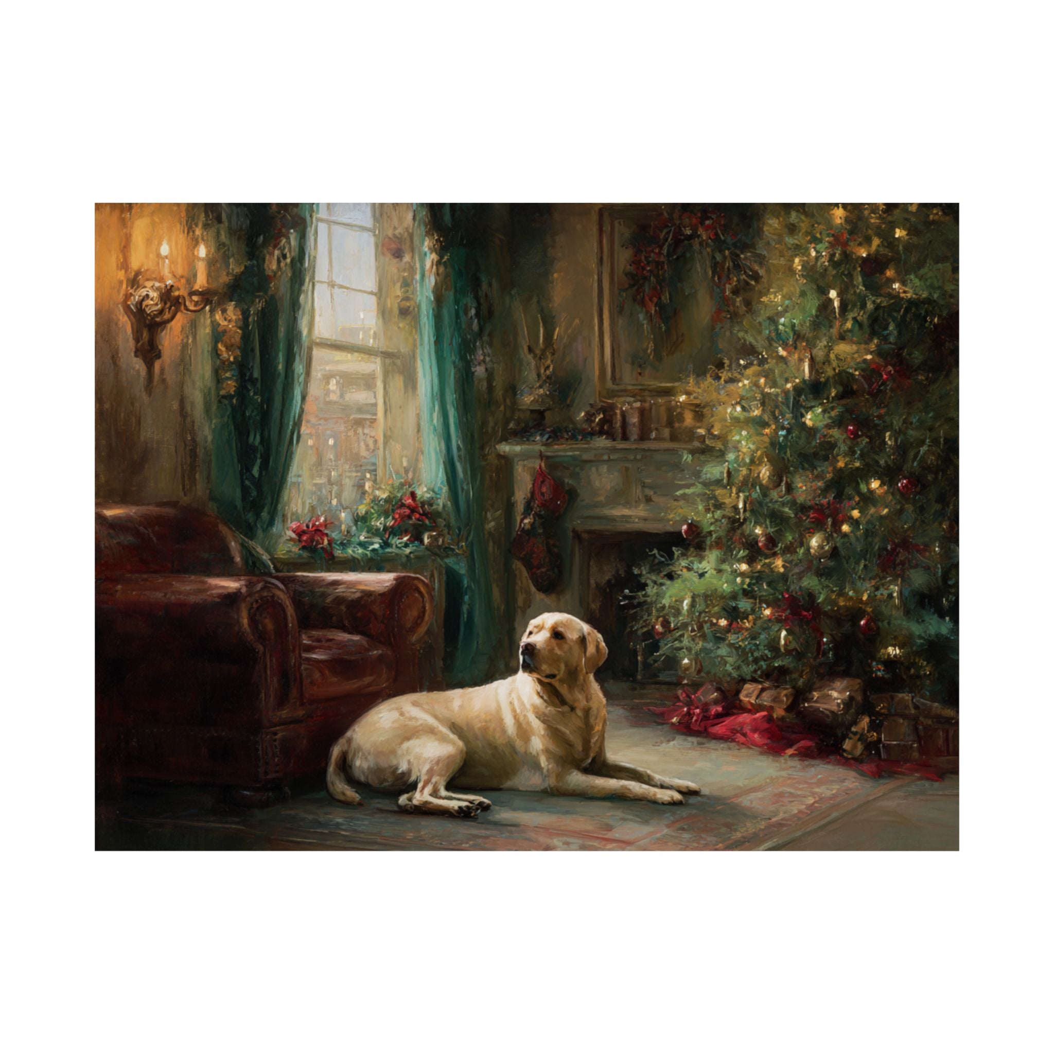 Labrador 5- Cozy Christmas Collection