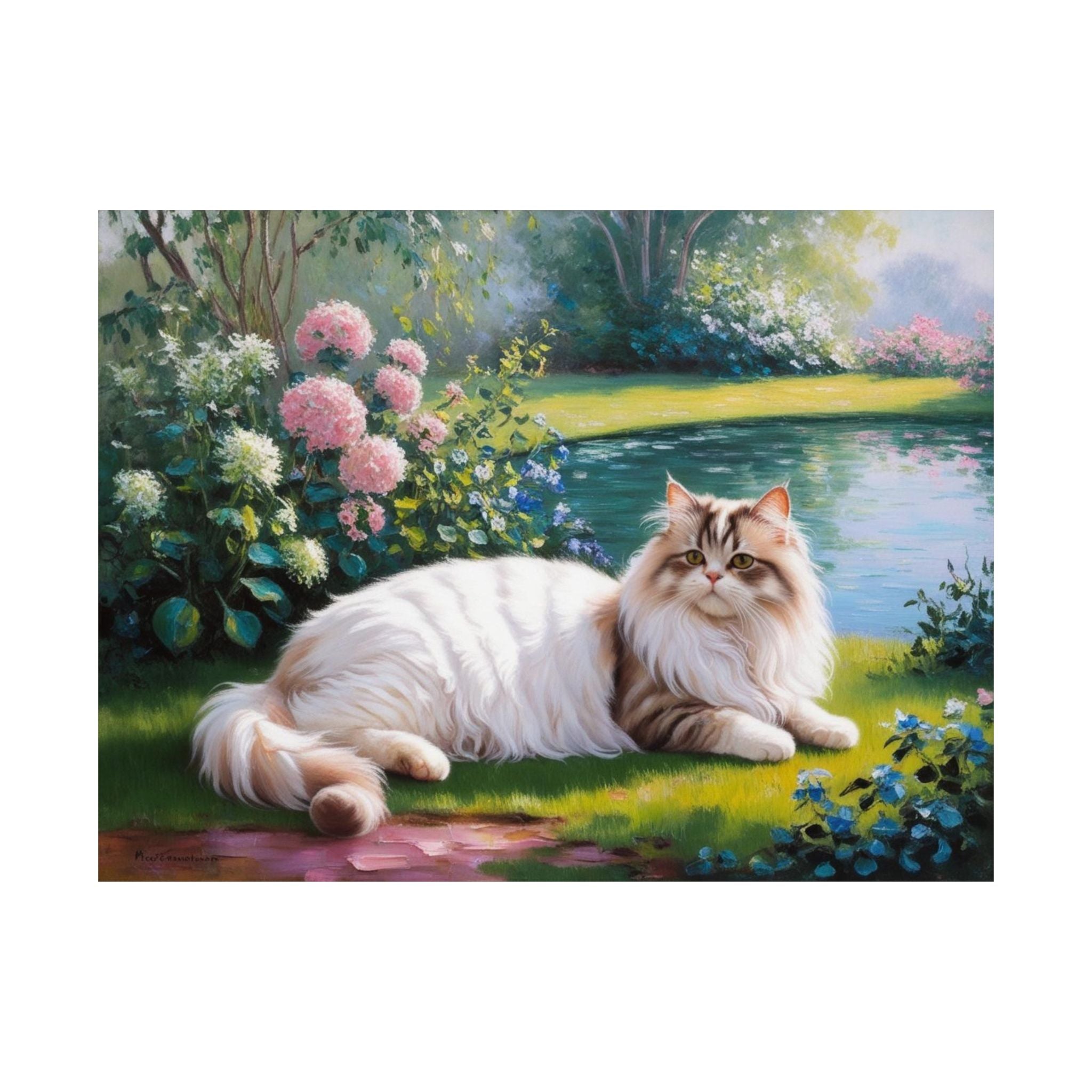 Persian Cat 1- Garden Collection
