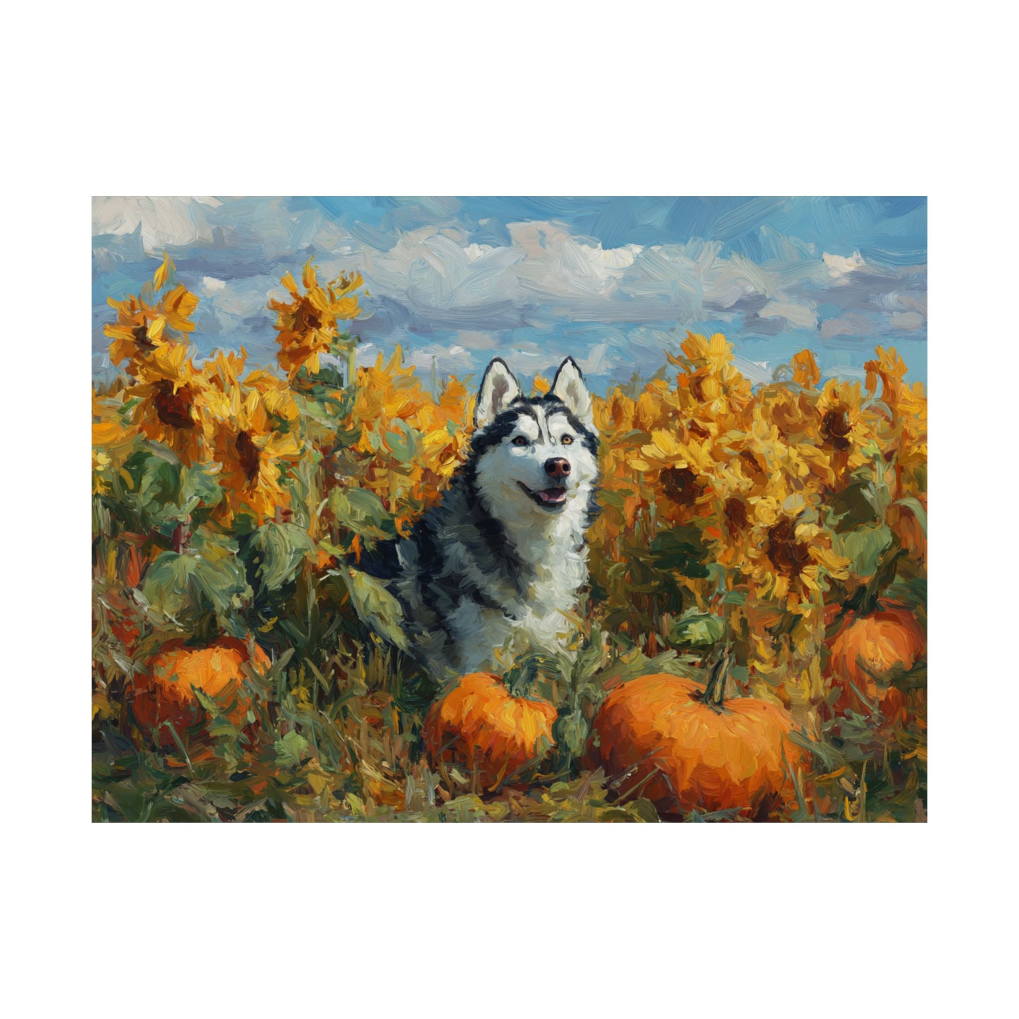 Husky 1- Sunflower Season Collection