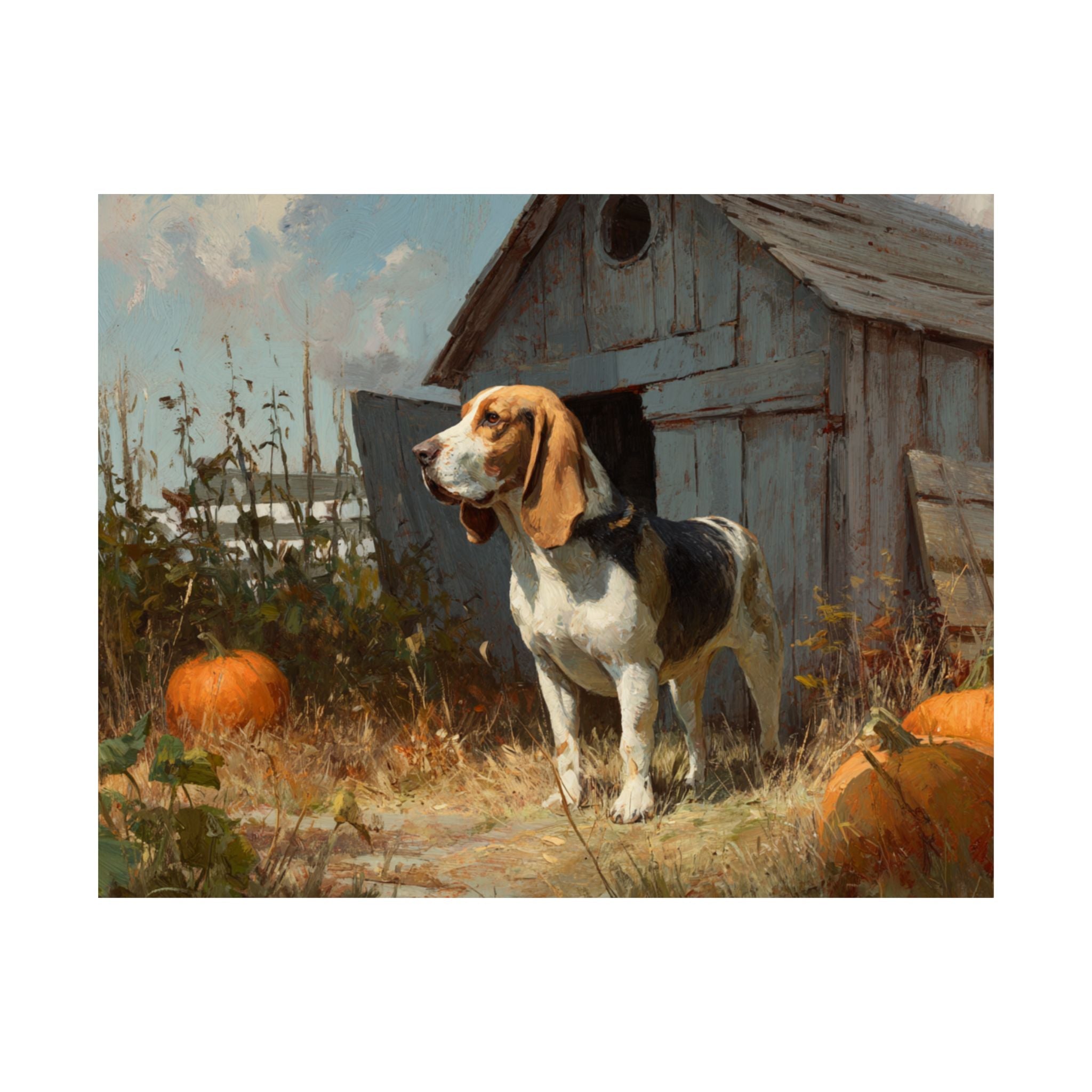 Hound Dog 2- Pumpkin Patch Collection