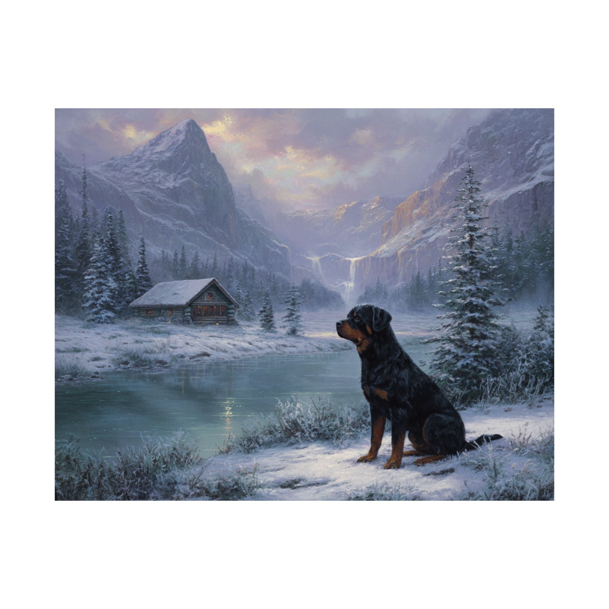Rottweiler 5- Winter Whiskers Collection