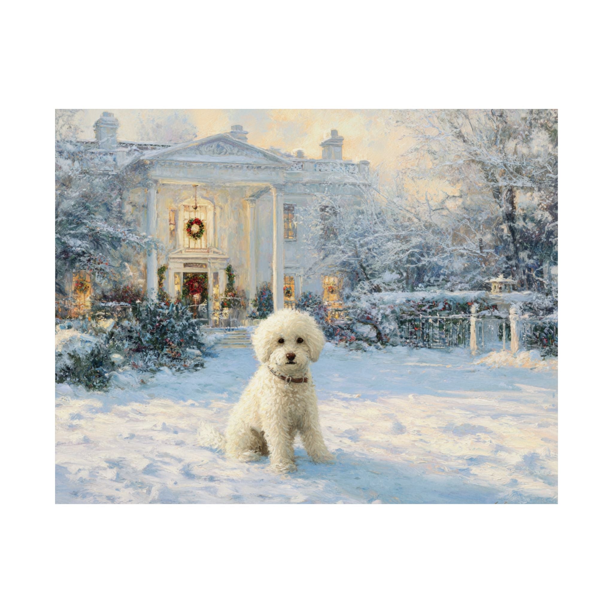 Poodle 1- Home for the Holidays Collection