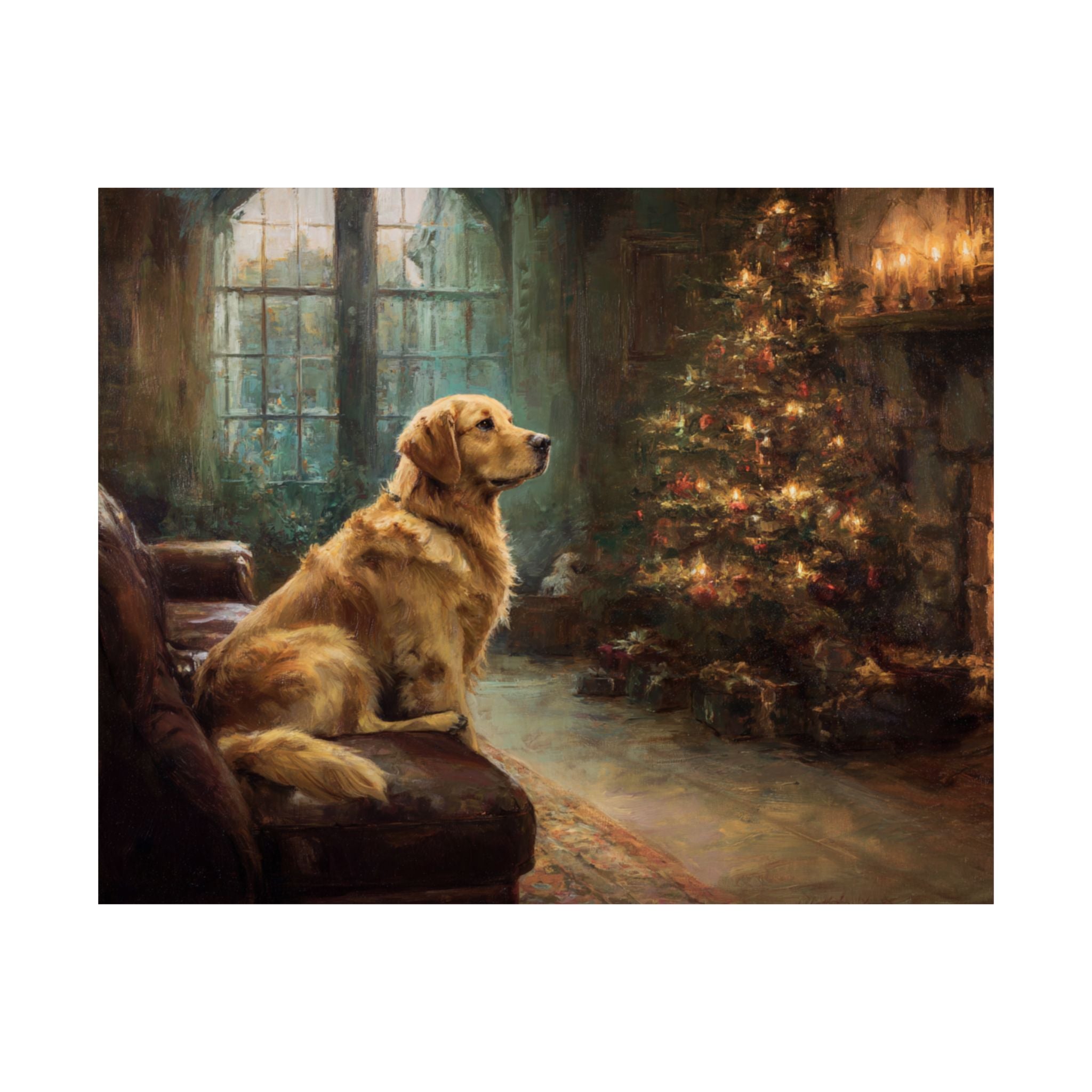 Golden Retriever 3- Cozy Christmas Collection