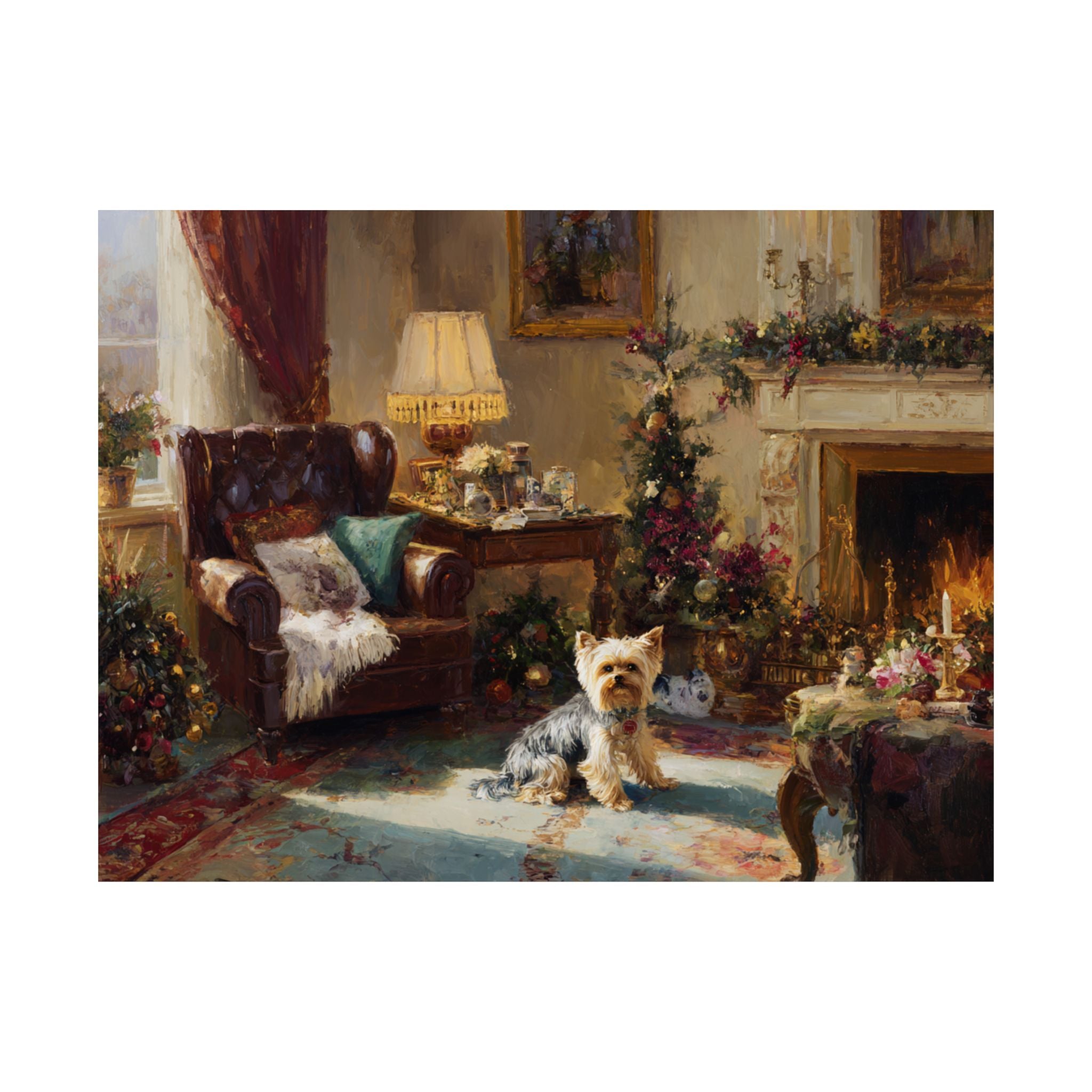 Yorkshire Terrier 1- Cozy Christmas Collection