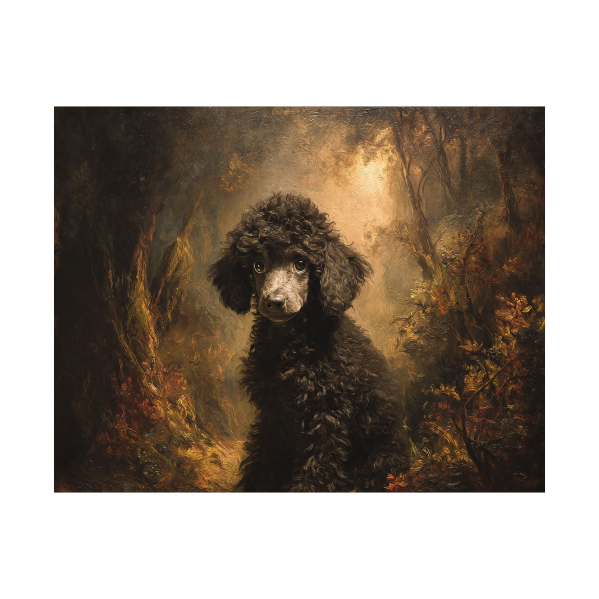 Miniature Poodle 2- Howl-oween Collection