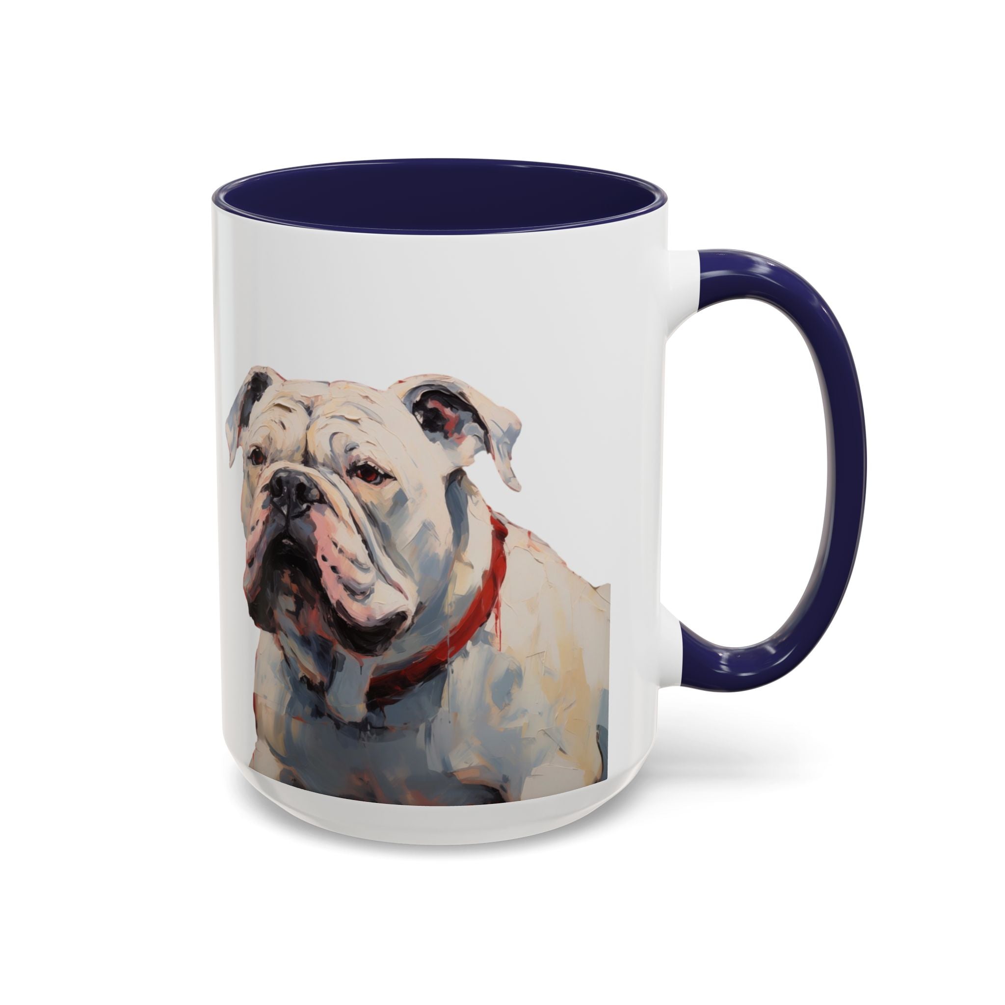 Abstract Collection Bulldog Mug