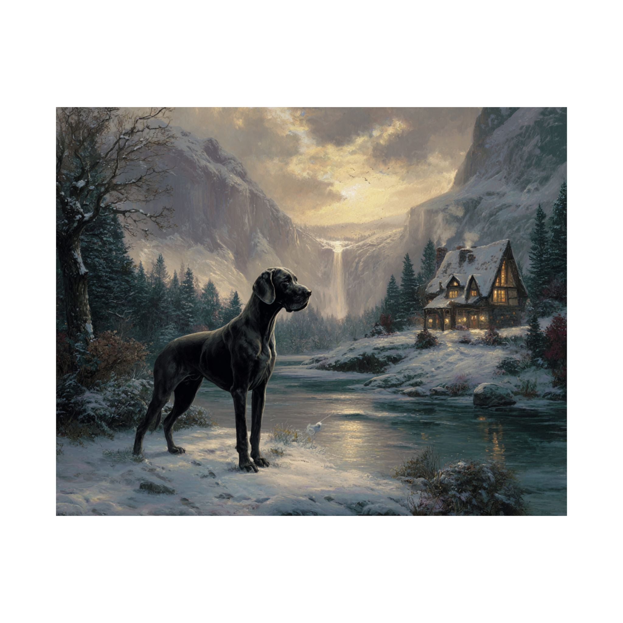Great Dane 3- Winter Whiskers Collection