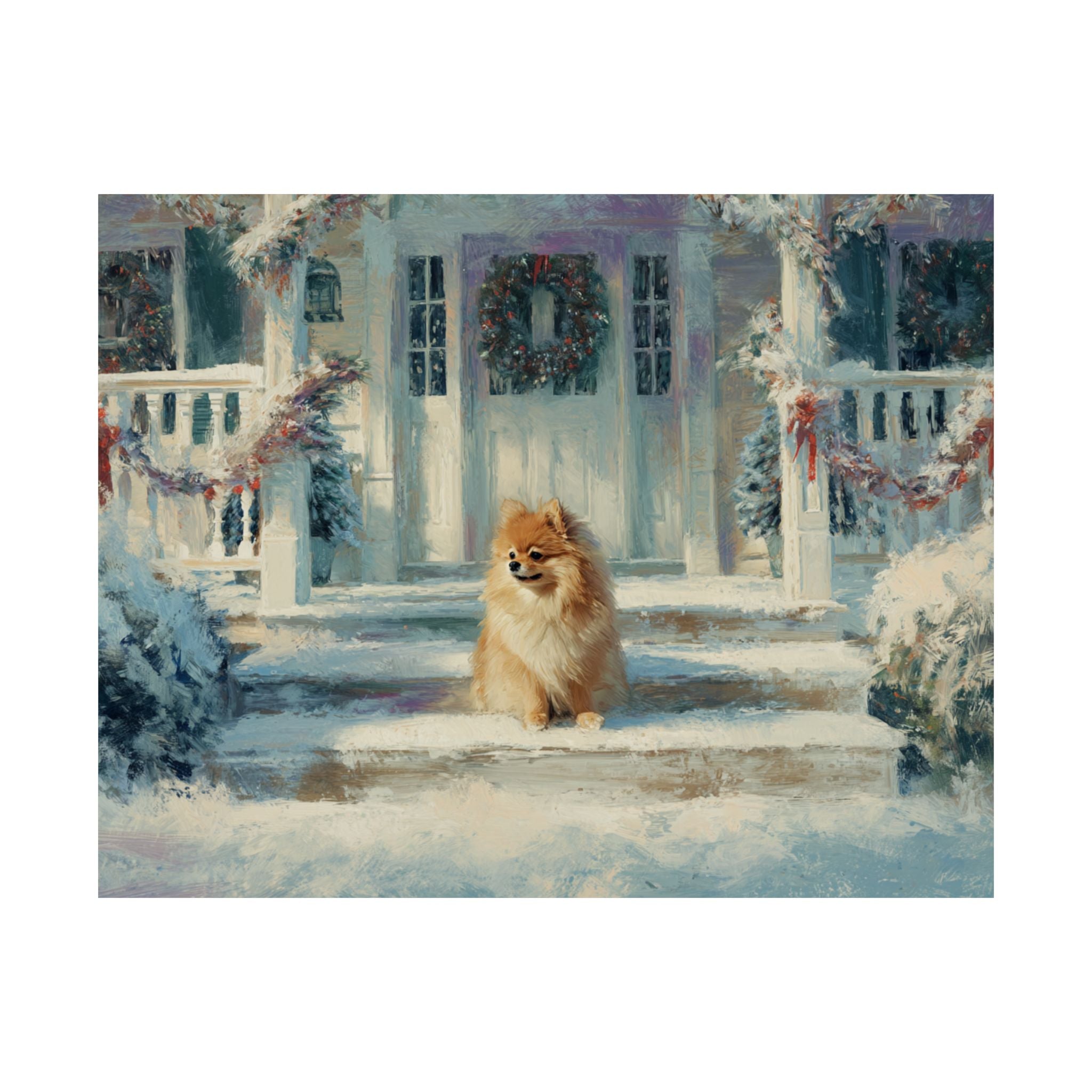 Pomeranian 8- Home for the Holidays Collection