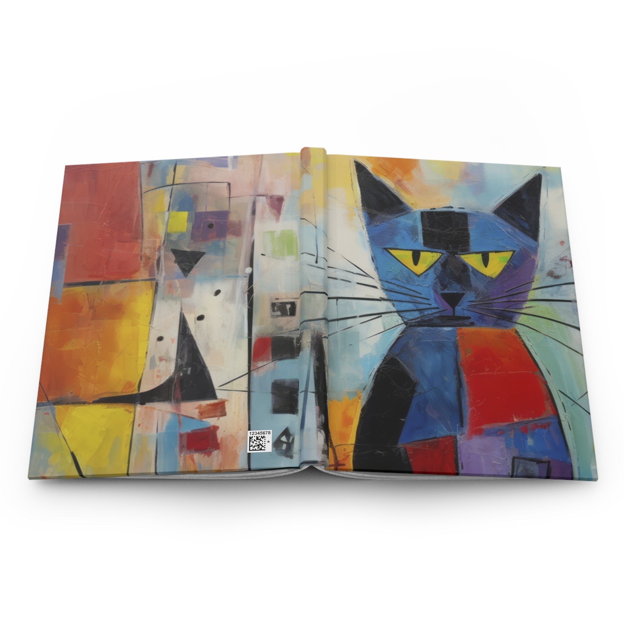 Abstract Collection Cat Journal