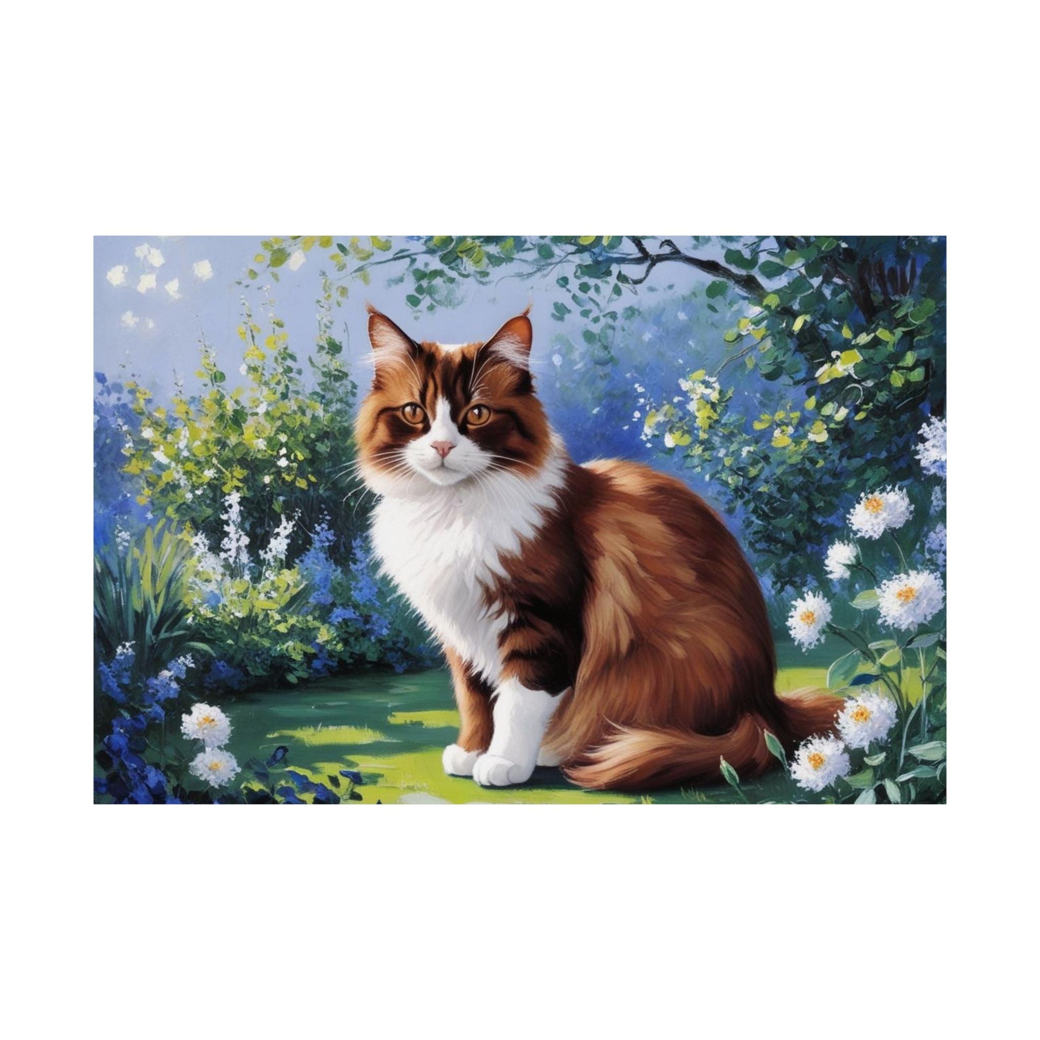 Burmese Cat- Garden Collection