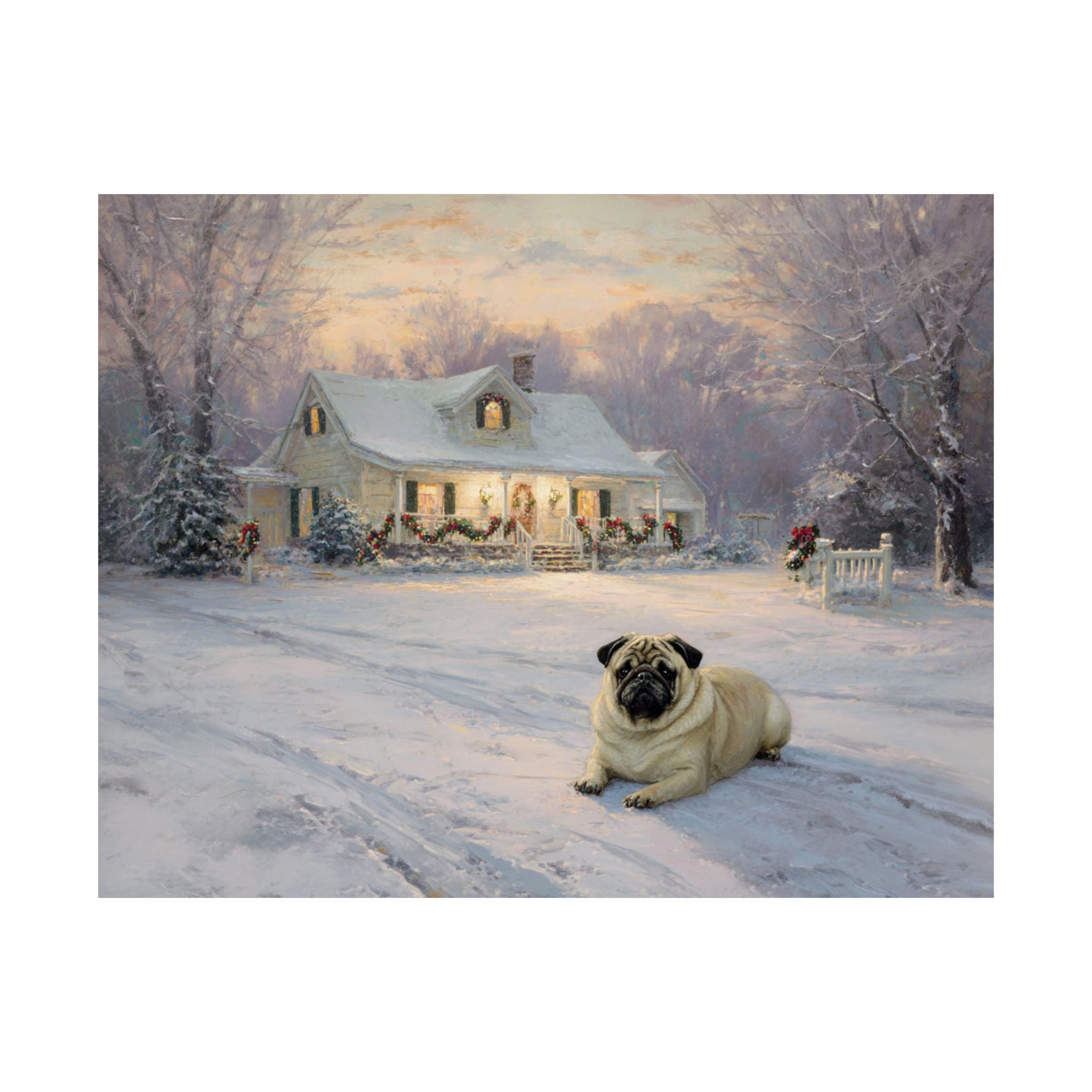 Pug 2- Home for the Holidays Collection