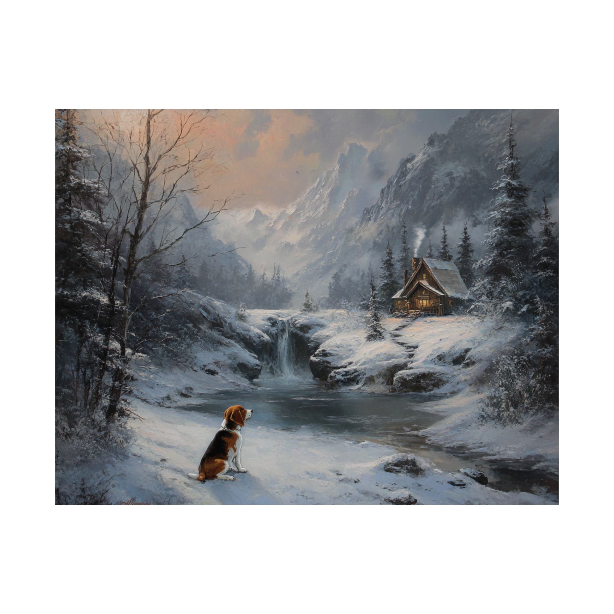 Beagle 3- Winter Whiskers Collection