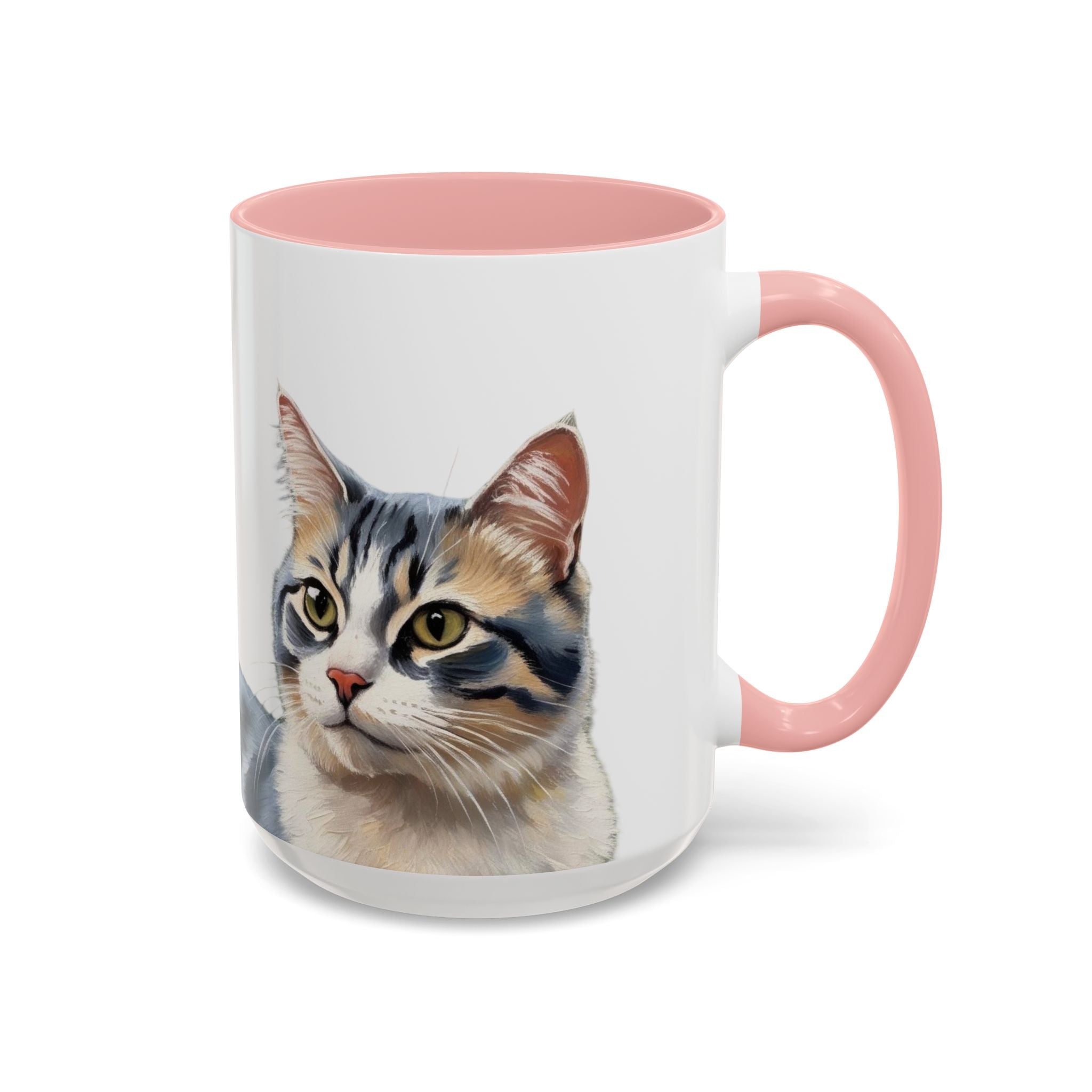 Calico Cat Accent Mug