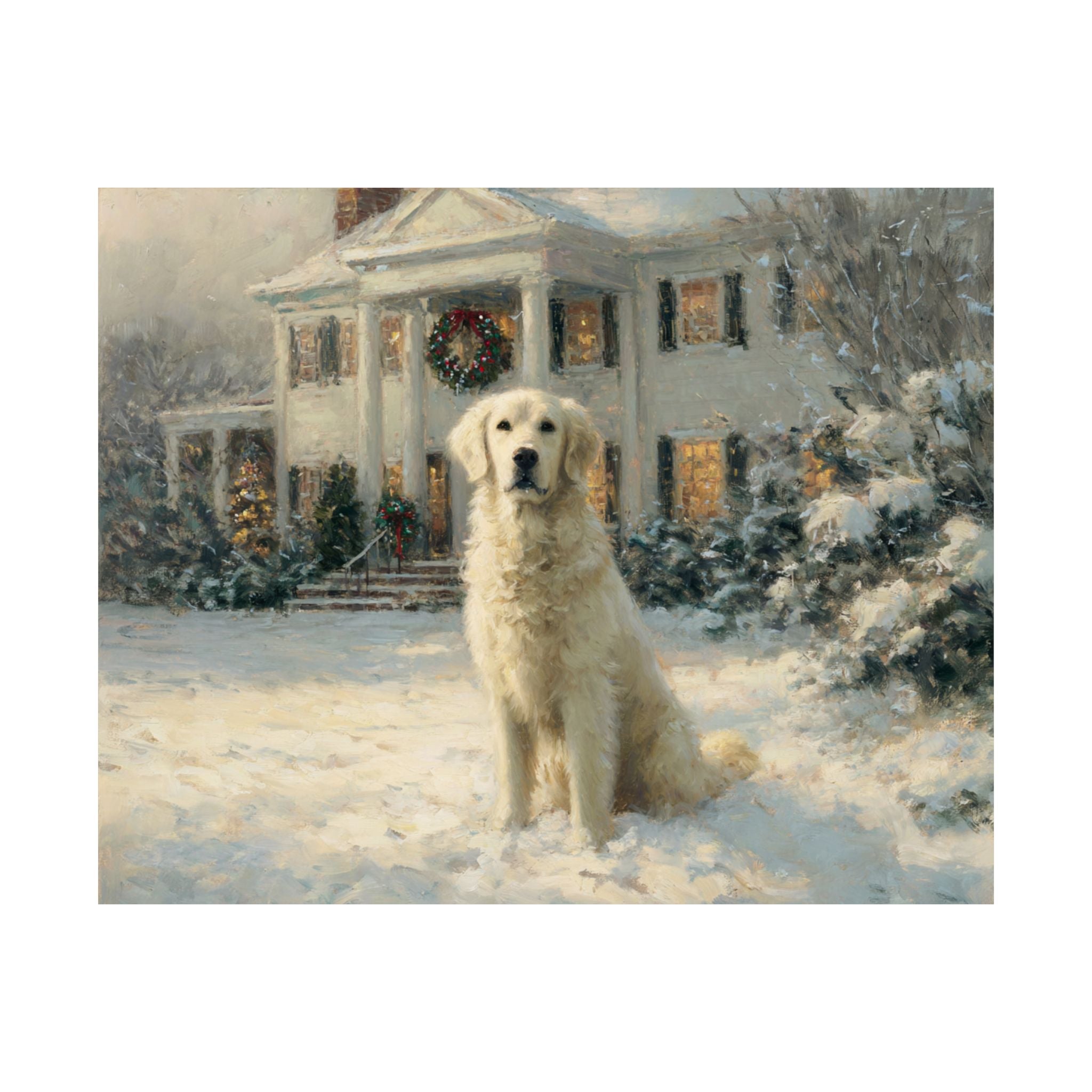Golden Retriever 8- Home for the Holidays Collection