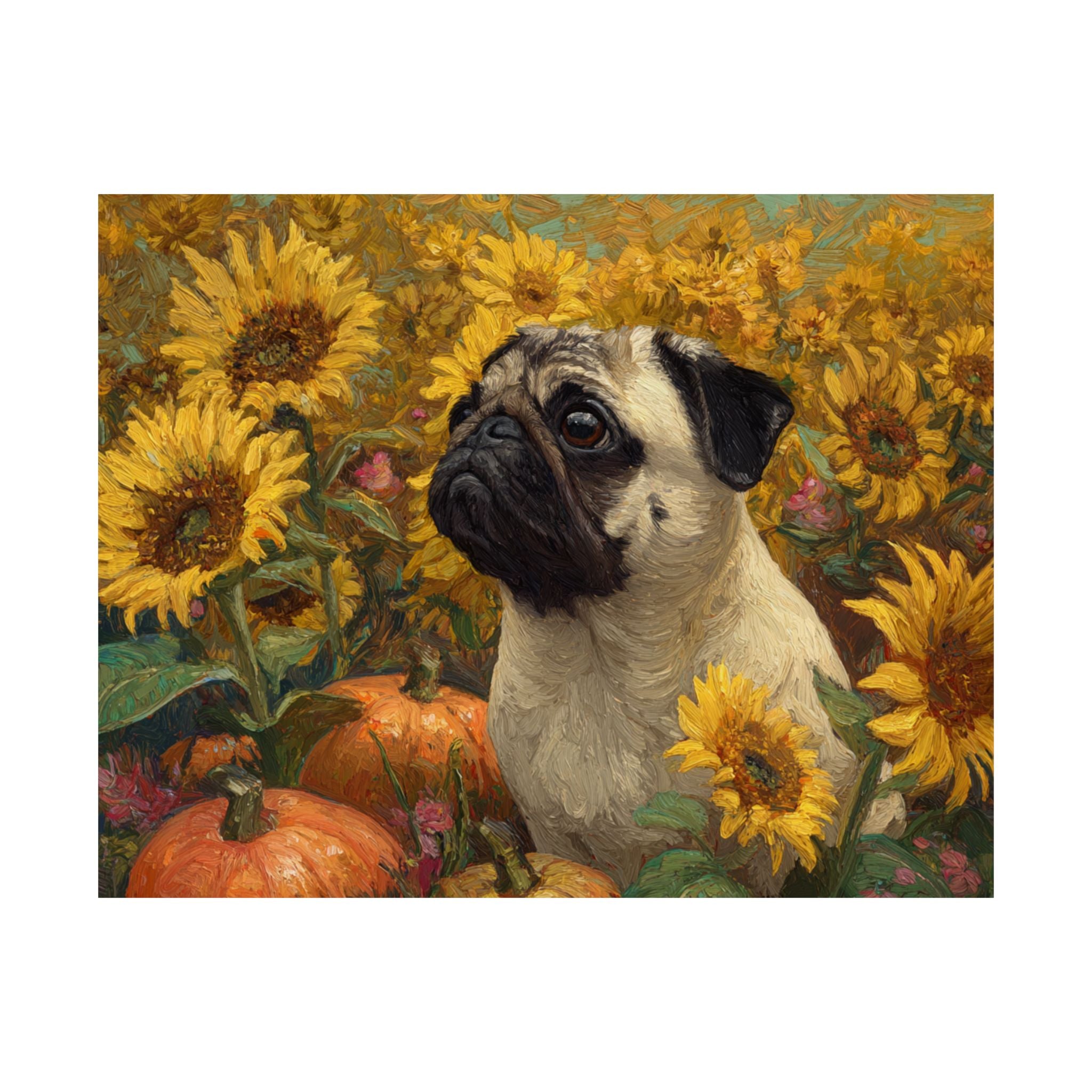 Pug 3- Sunflower Season Collection