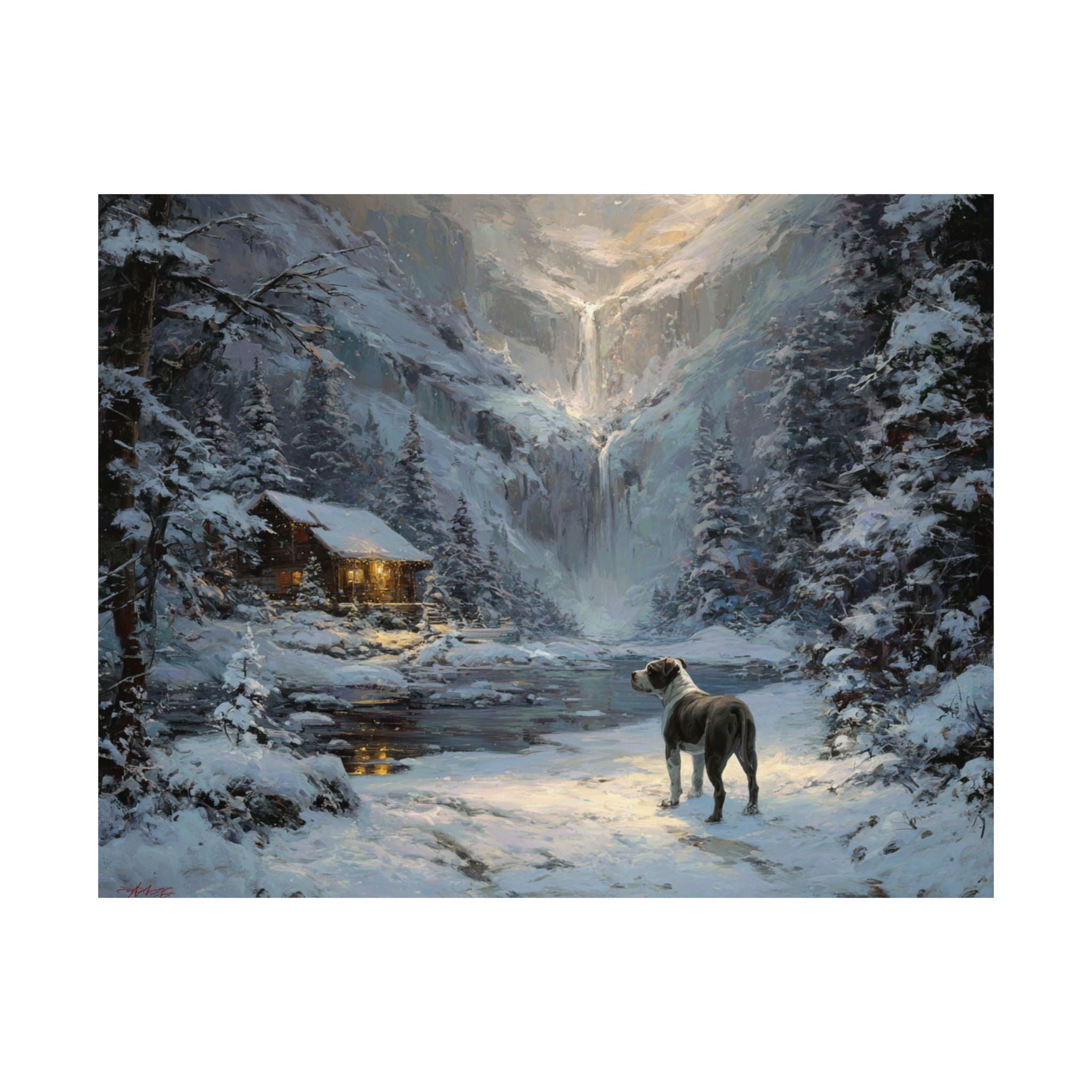 Pit Bull 2- Winter Whiskers Collection