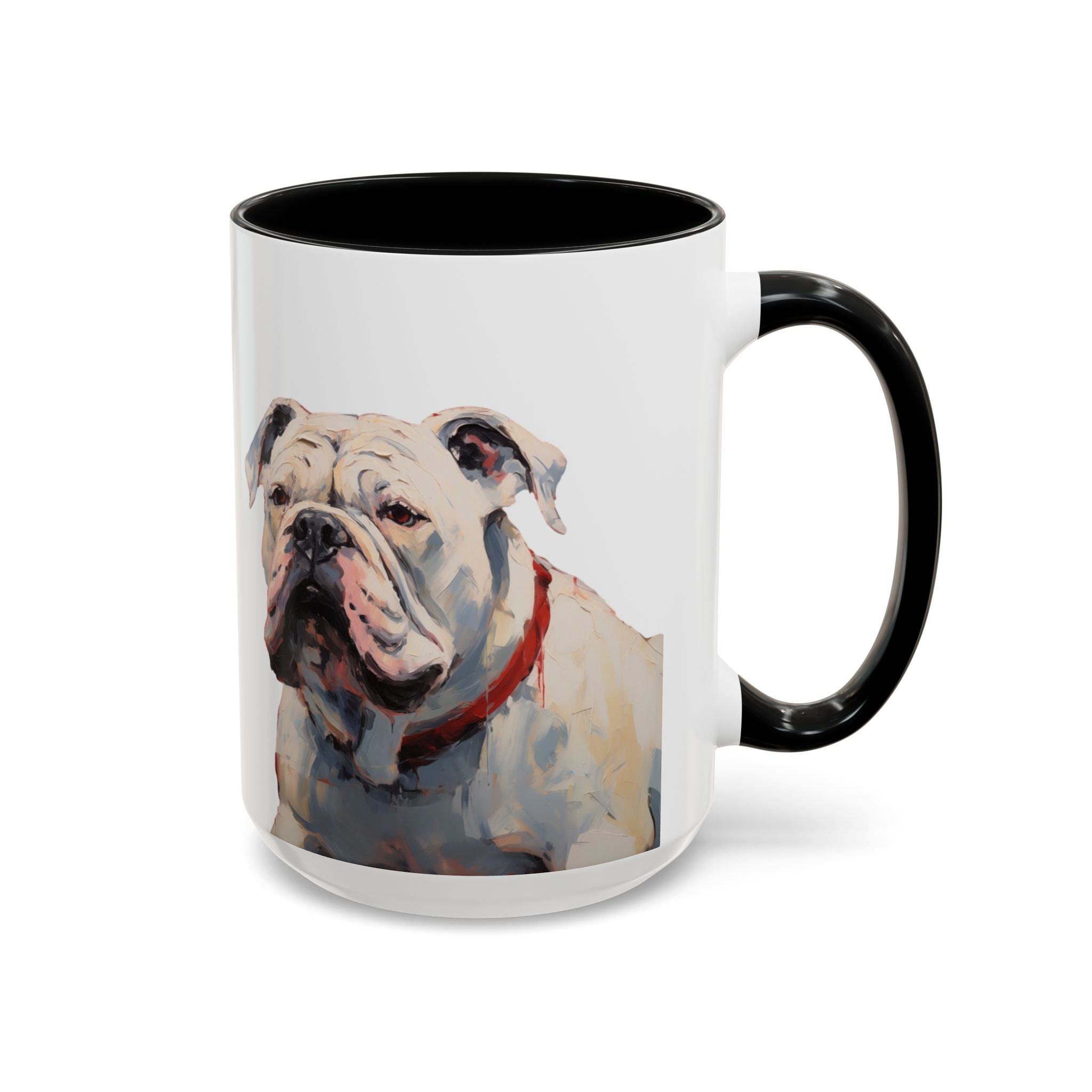 Abstract Collection Bulldog Mug