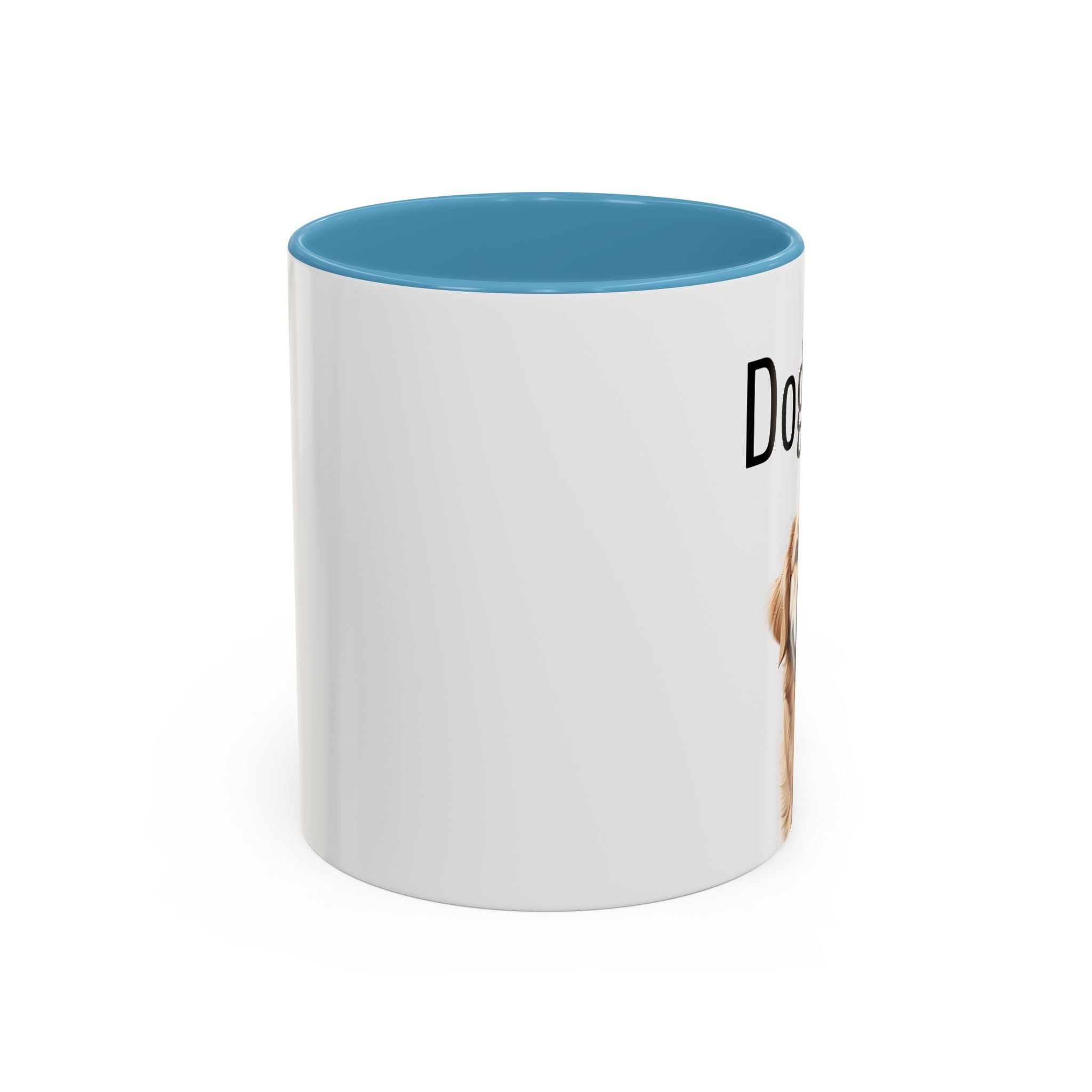 'Dog Mom' Golden Retriever Mug