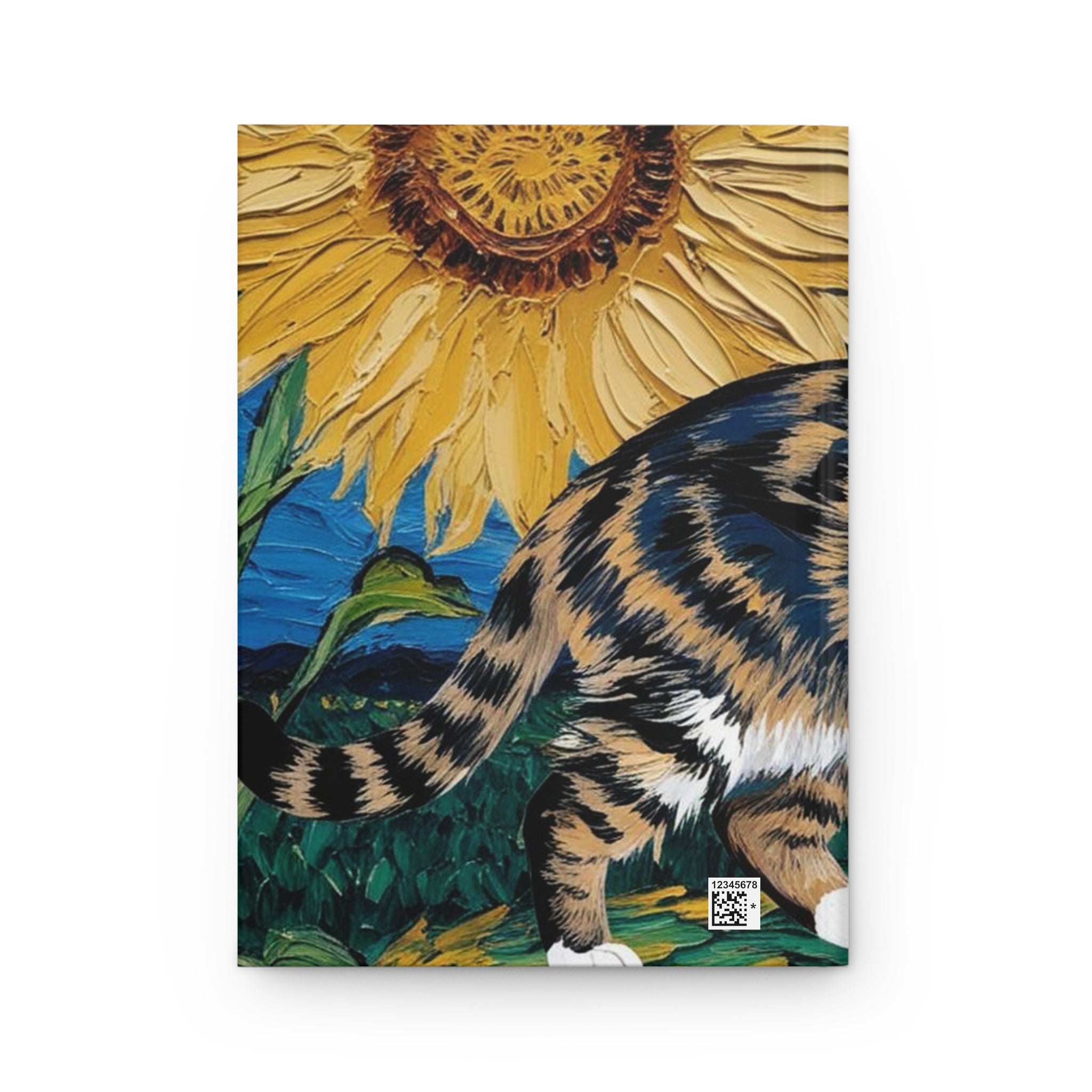 Sunflowers Cat Journal