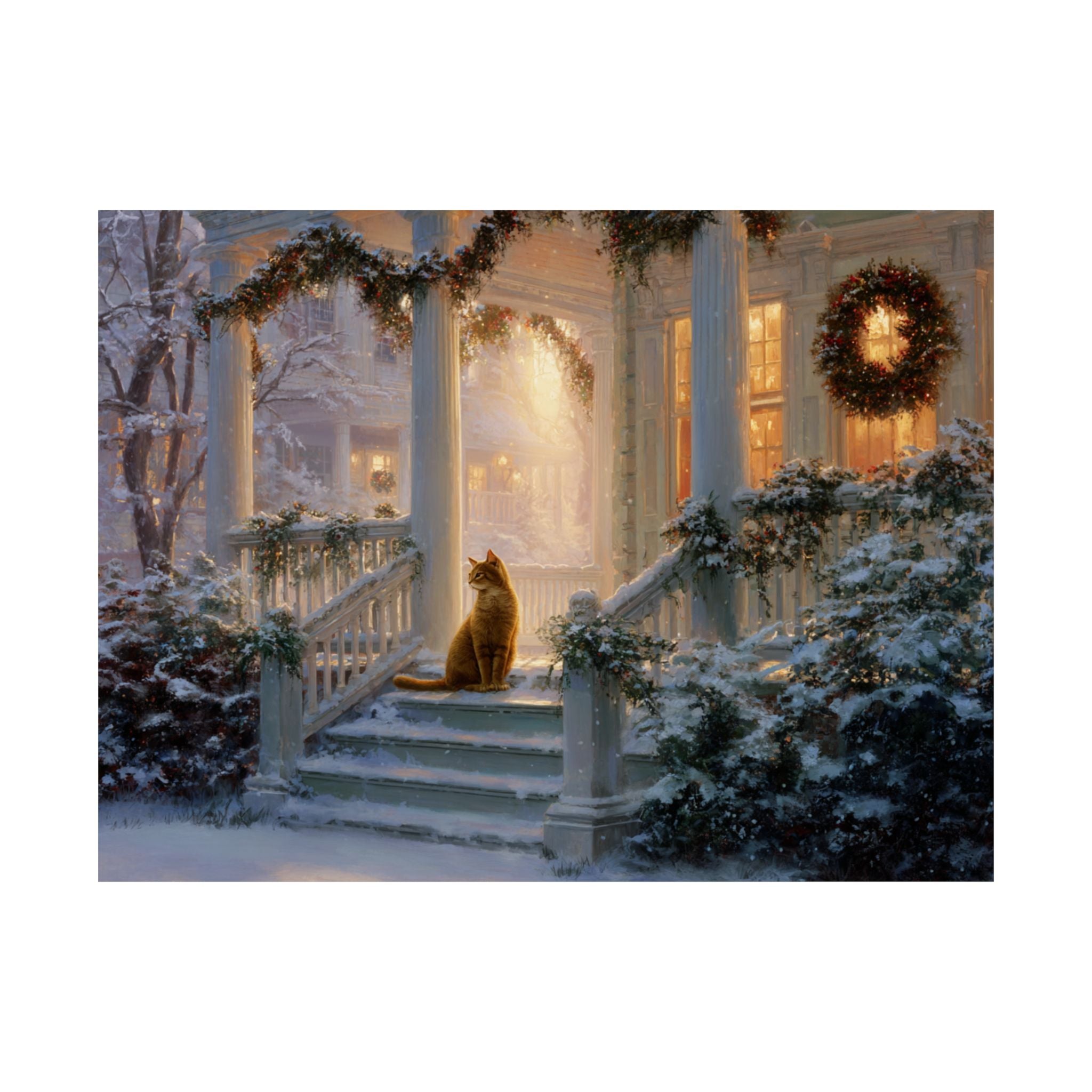 Burmese Cat 3- Home for the Holidays Collection