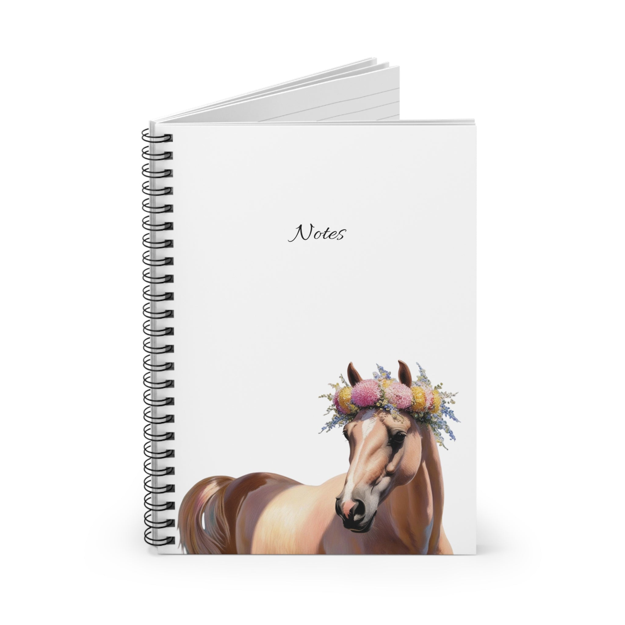 Floral Horse Notebook