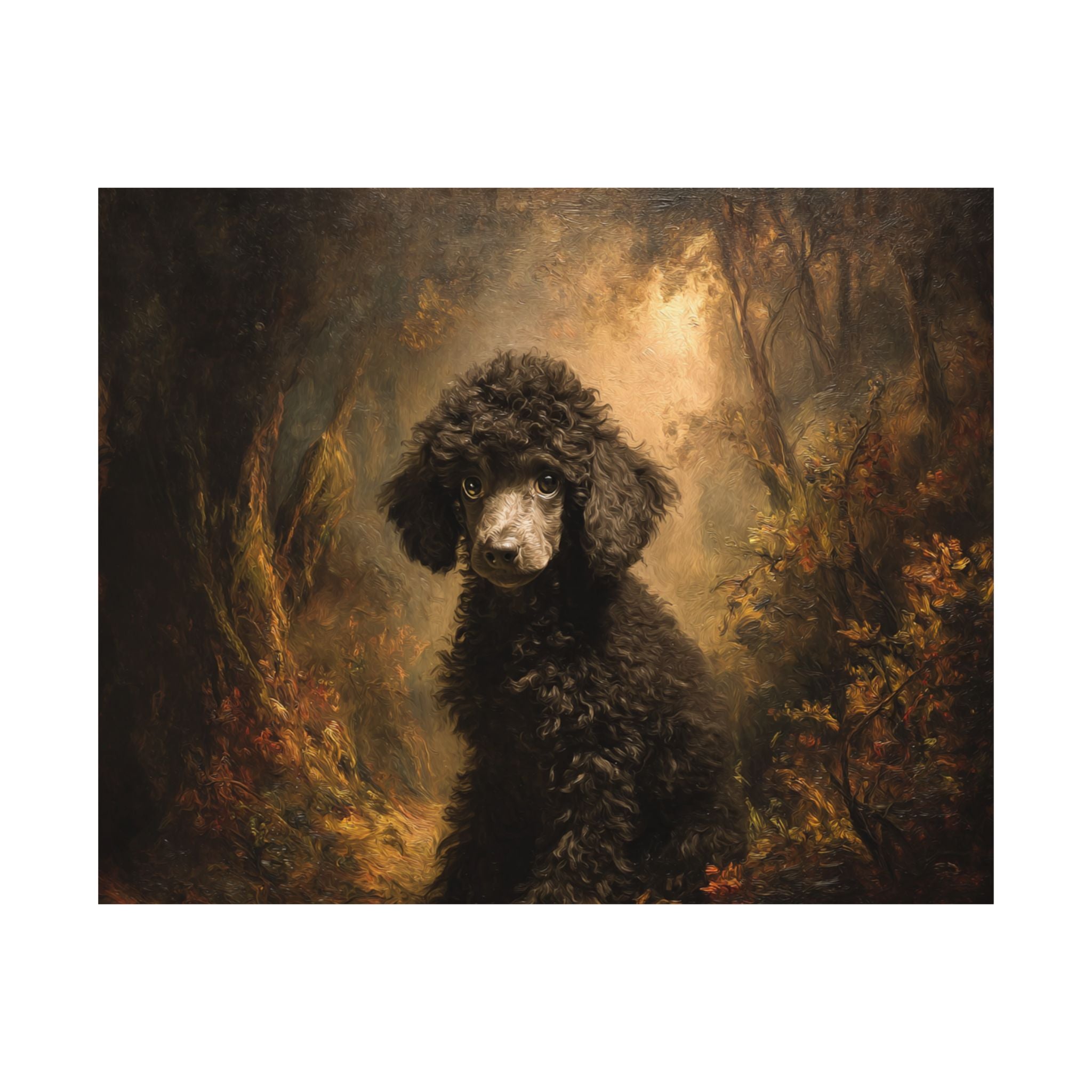 Miniature Poodle 2- Howl-oween Collection