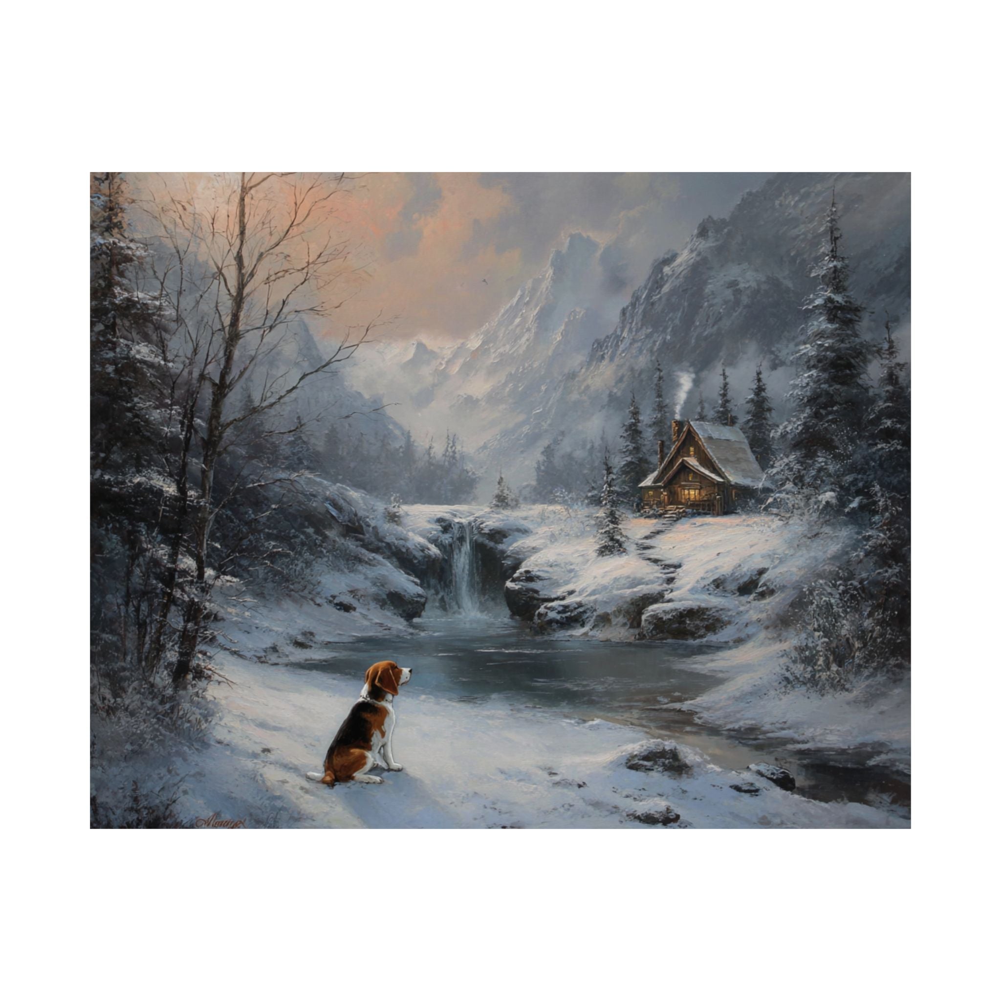 Beagle 3- Winter Whiskers Collection