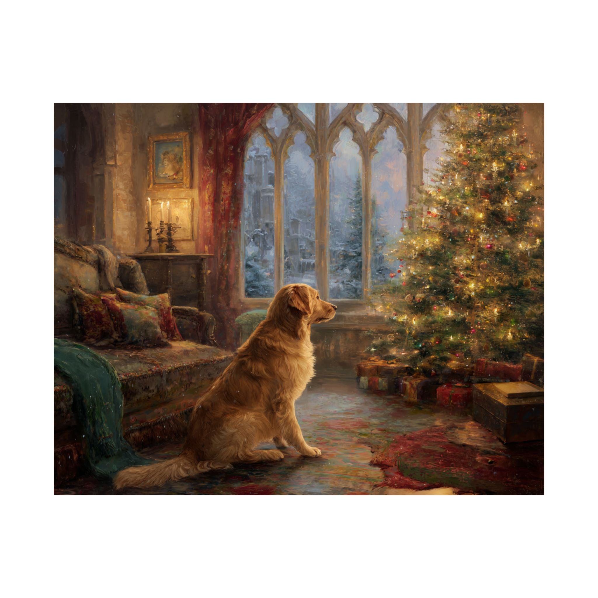 Golden Retriever 2- Cozy Christmas Collection