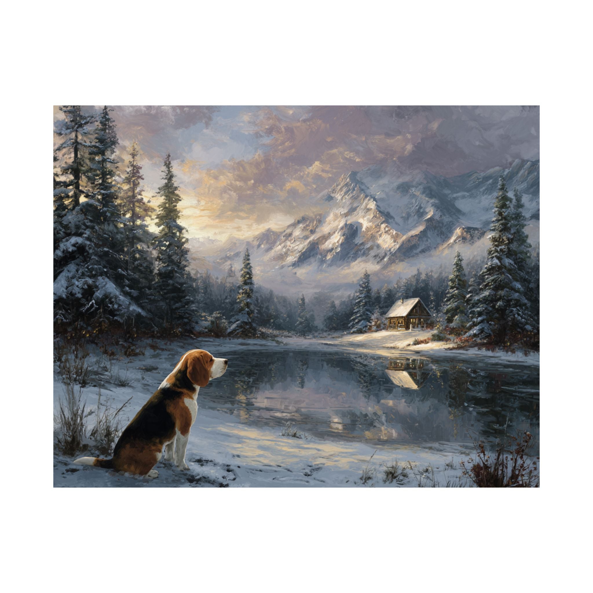 Beagle 8- Winter Whiskers Collection