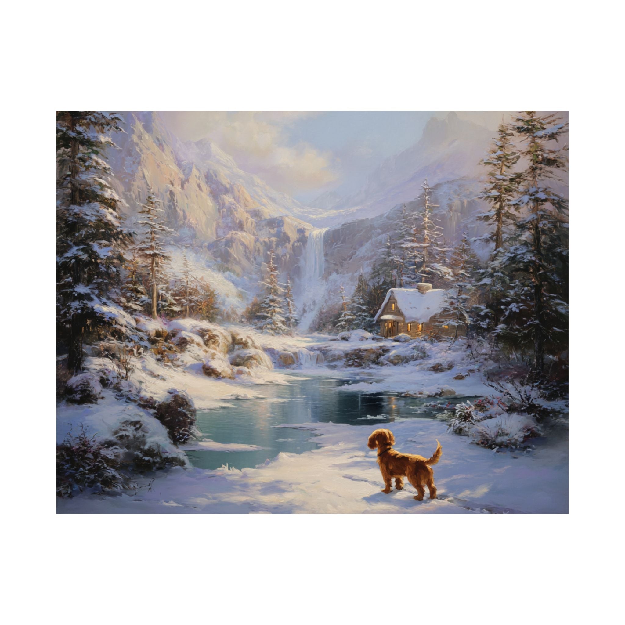 Dachshund 2- Winter Whiskers Collection