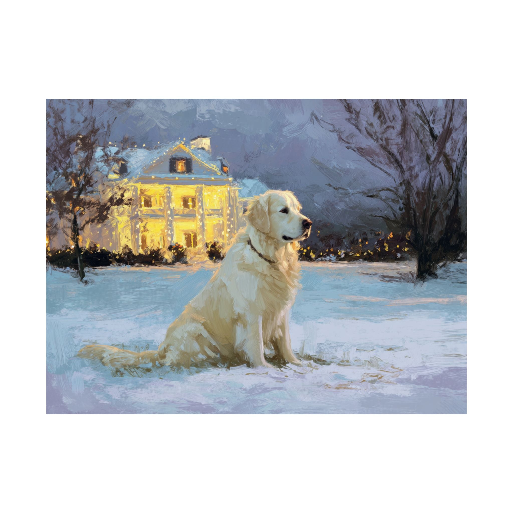 Golden Retriever 1- Home for the Holidays Collection