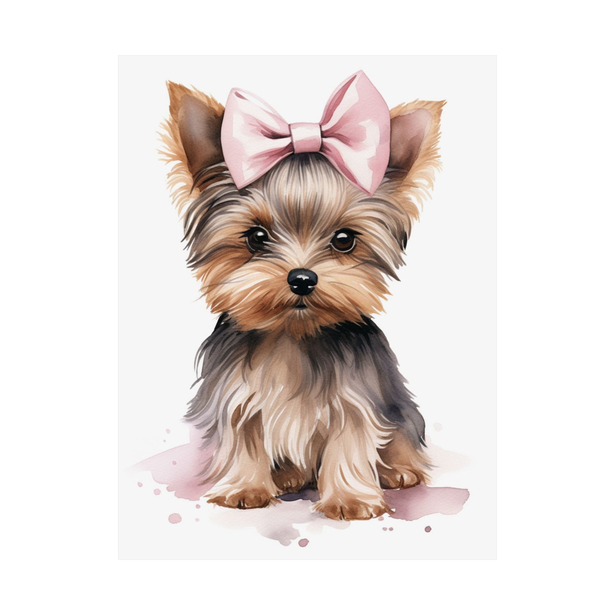 Yorkshire Terrier 3- Bow Collection