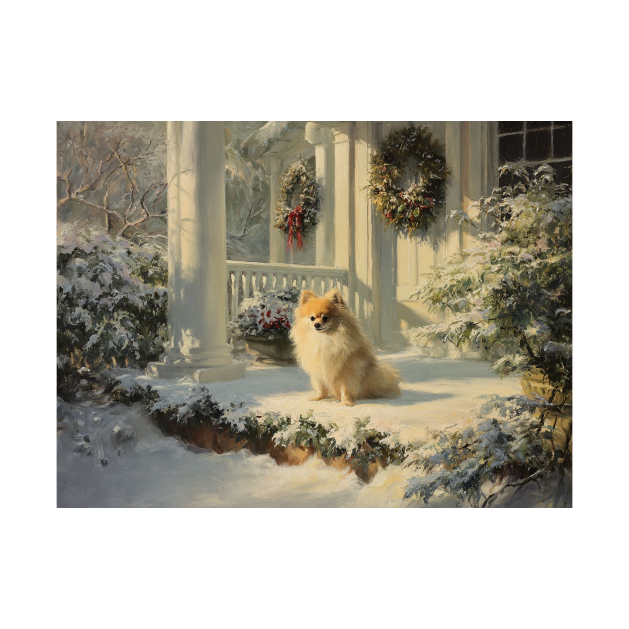Pomeranian 3- Home for the Holidays Collection