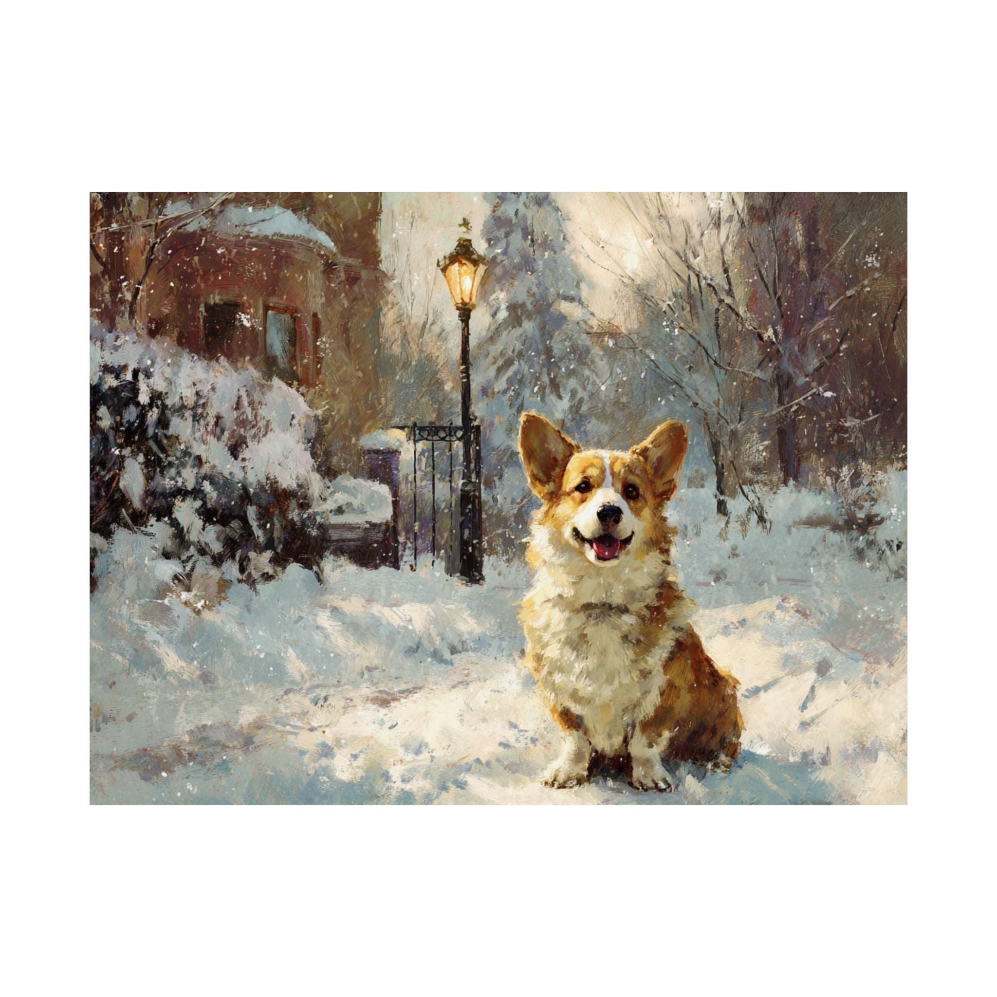 Welsh Corgi 11- Winter Whiskers Collection