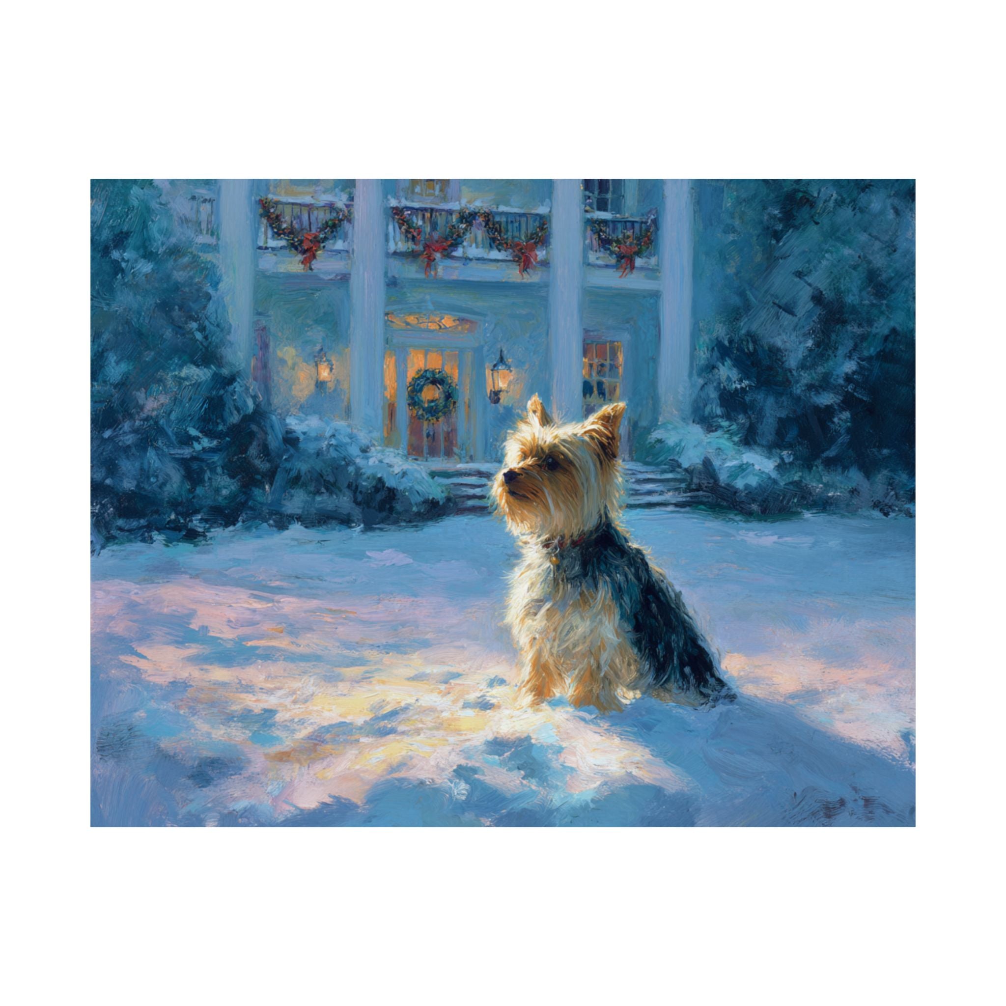 Yorkshire Terrier 1- Home for the Holidays Collection